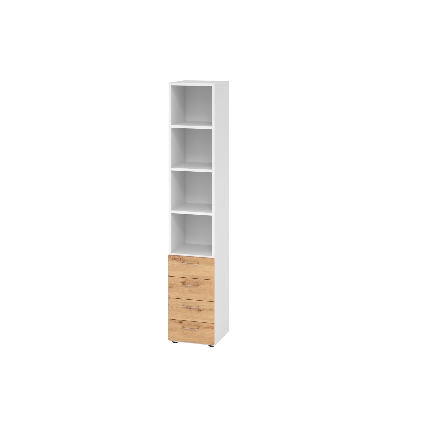 Hammerbacher Regalschrank V9 Advanced weiß – Produktbild 5