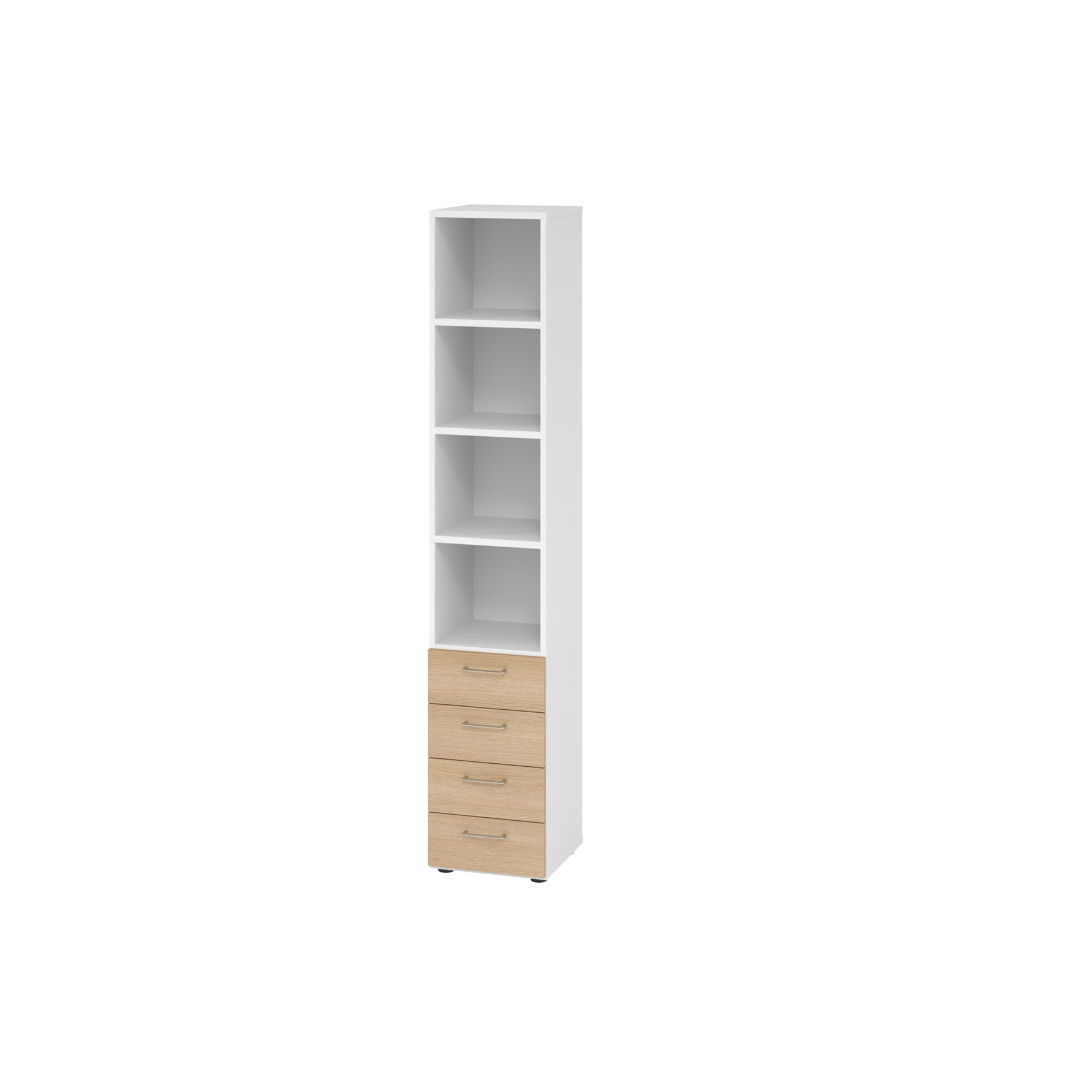 Hammerbacher Regalschrank V9 Advanced weiß – Produktbild 2