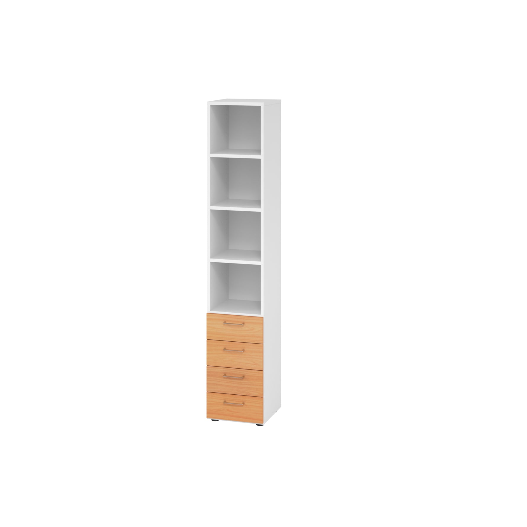 Hammerbacher Regalschrank V9 Advanced weiß – Produktbild 3