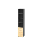 Hammerbacher Regalschrank V9 Advanced graphit – Produktbild 4