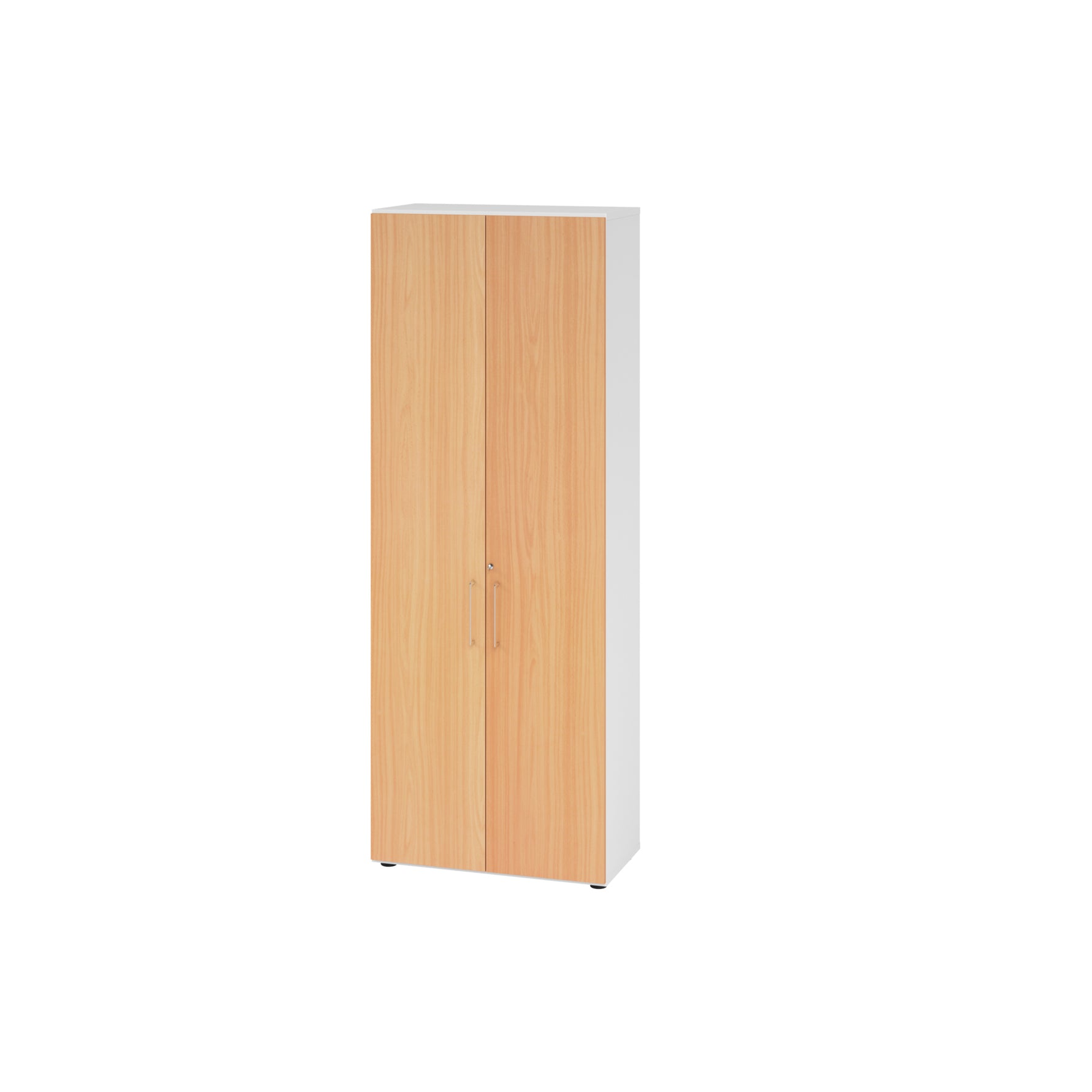Hammerbacher Flügeltürenschrank V9 Advanced weiß – Produktbild 3