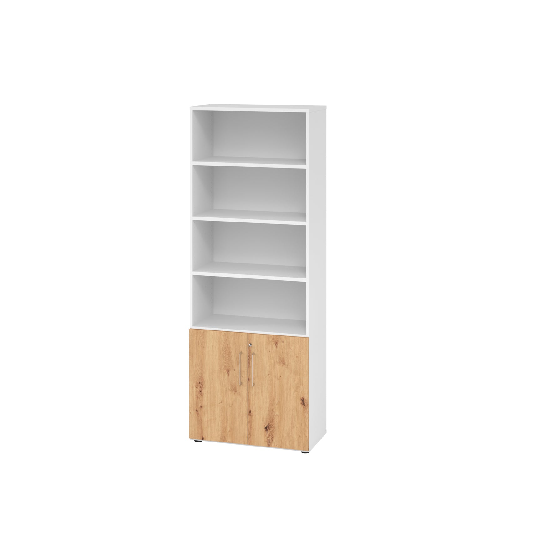 Hammerbacher Regalschrank V9 Advanced weiß – Produktbild 5
