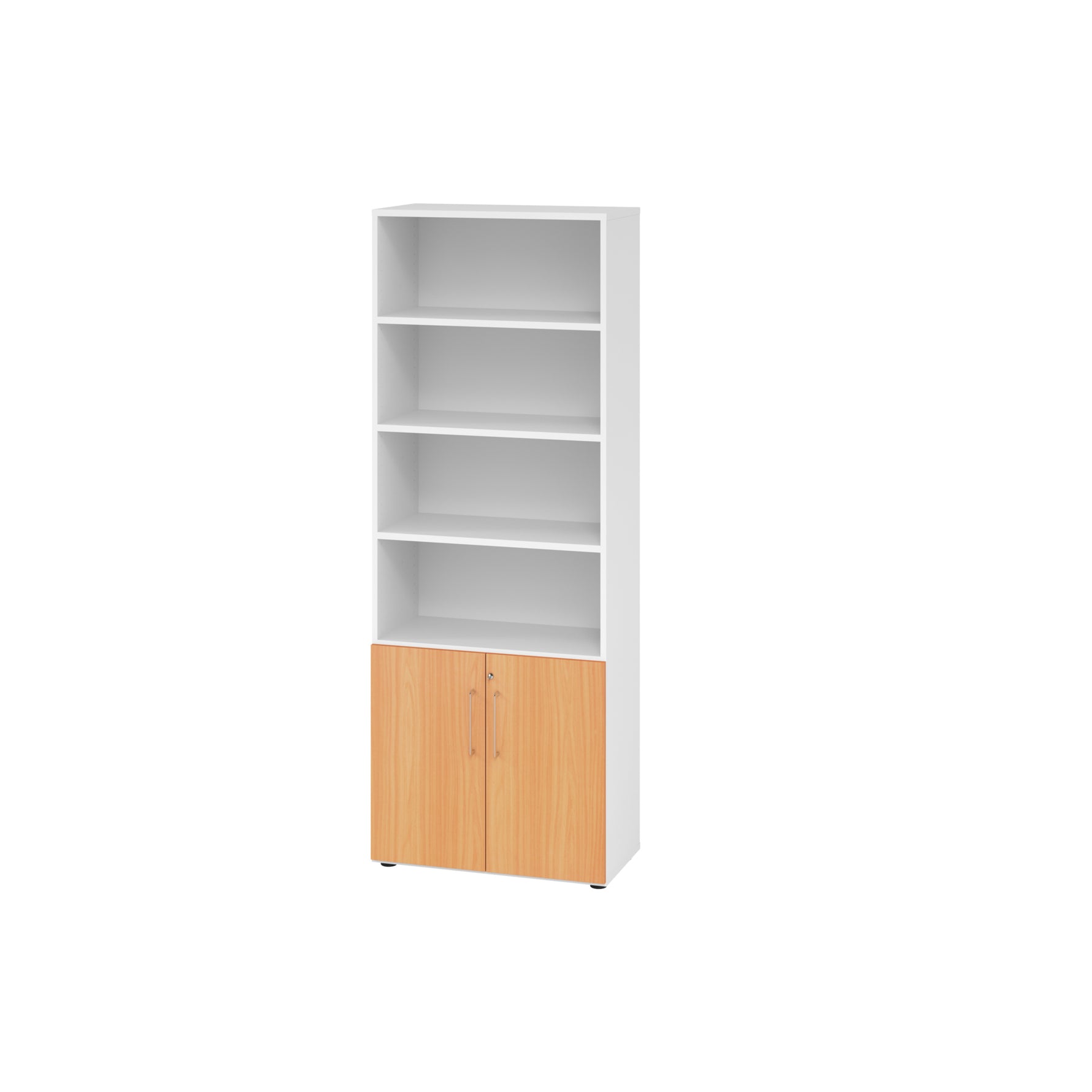 Hammerbacher Regalschrank V9 Advanced weiß – Produktbild 3