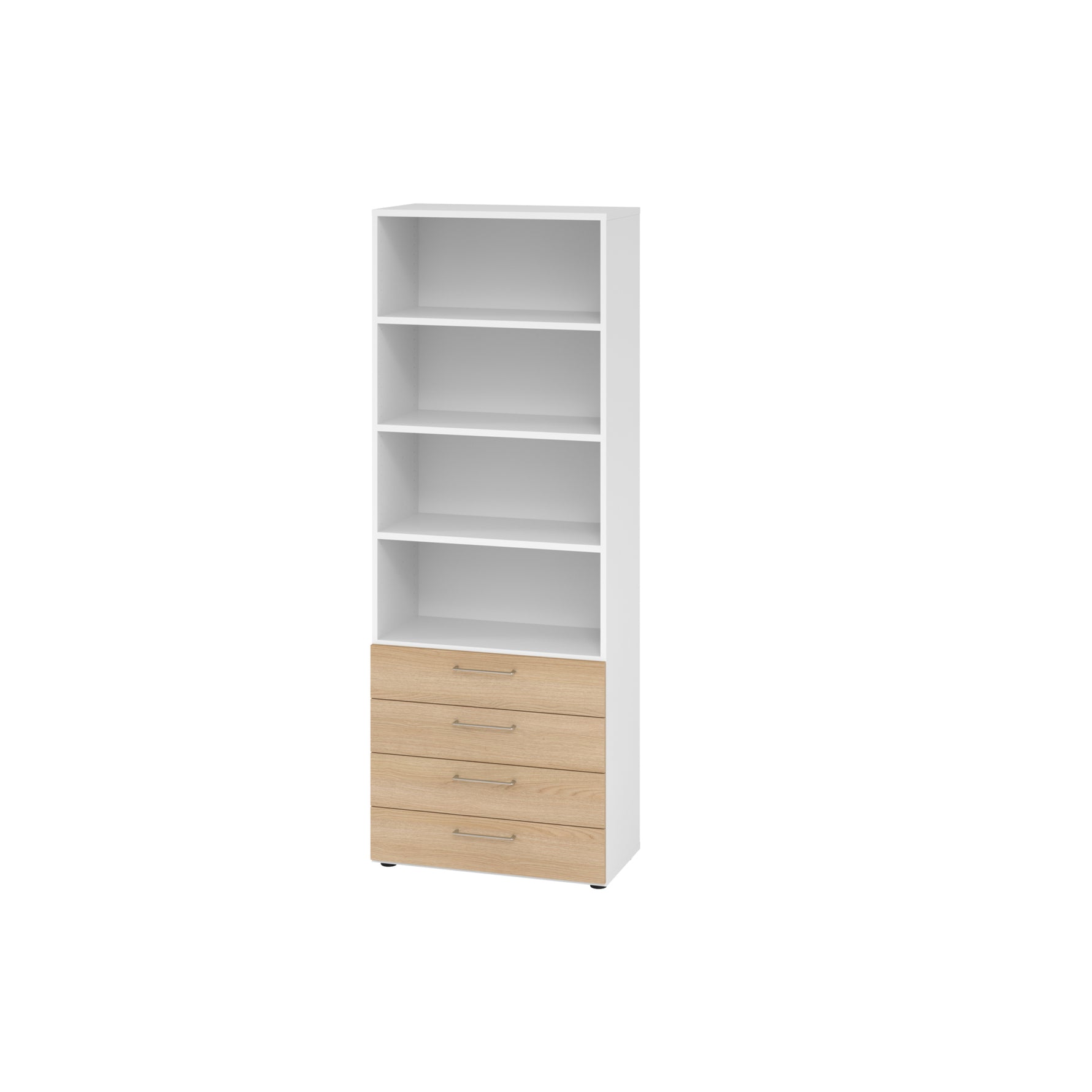 Hammerbacher Regalschrank V9 Advanced weiß – Produktbild 2