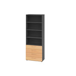 Hammerbacher Regalschrank V9 Advanced graphit – Produktbild 3