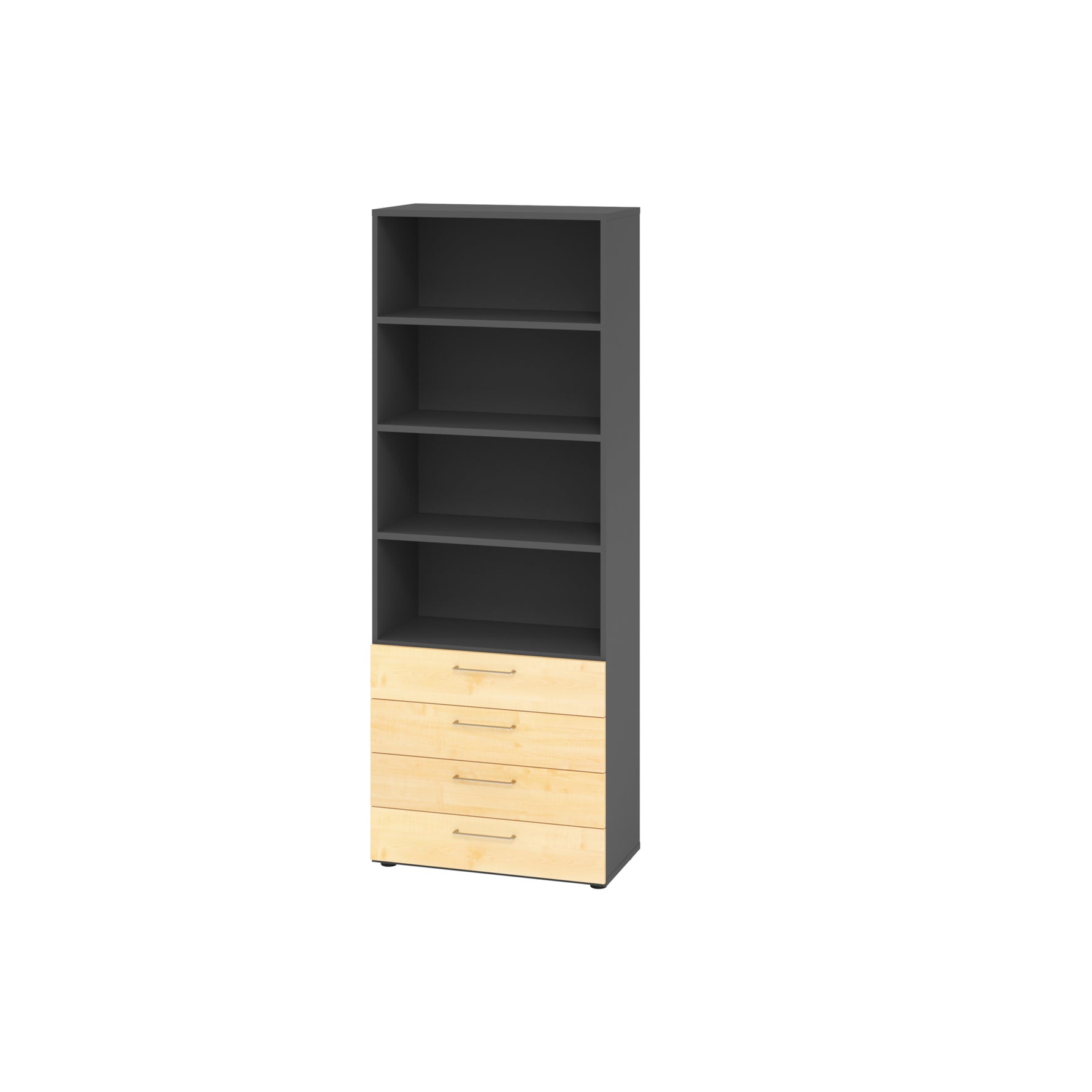 Hammerbacher Regalschrank V9 Advanced graphit – Produktbild 6