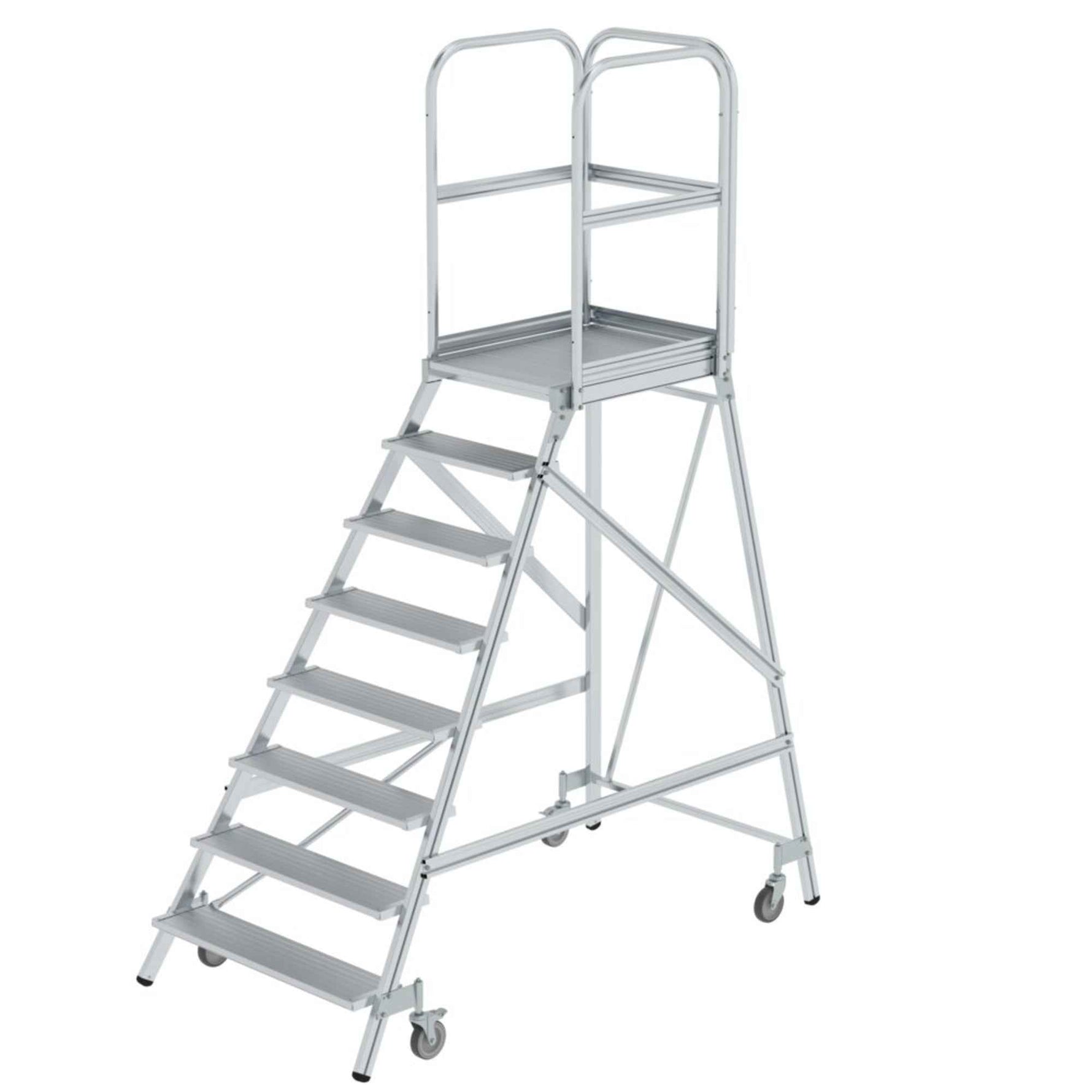 MUNK Podestleiter max. Arbeitshöhe 3,9 m