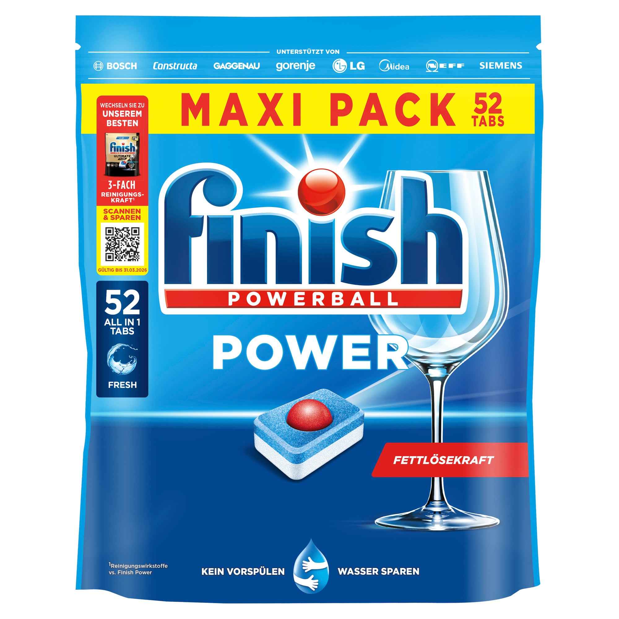 FINISH Spülmaschinentabs Power Fresh