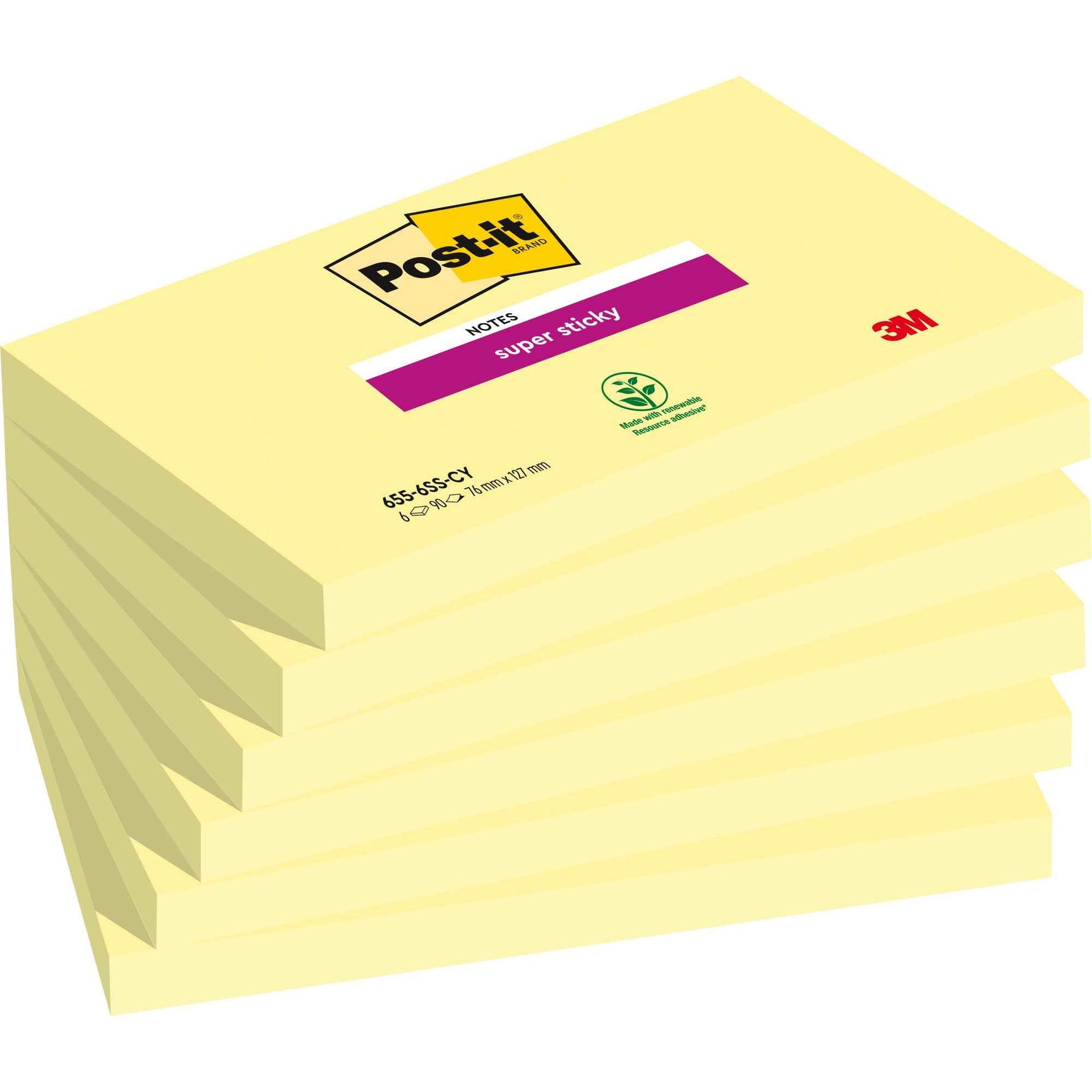 Post-it® Haftnotiz Super Sticky Notes