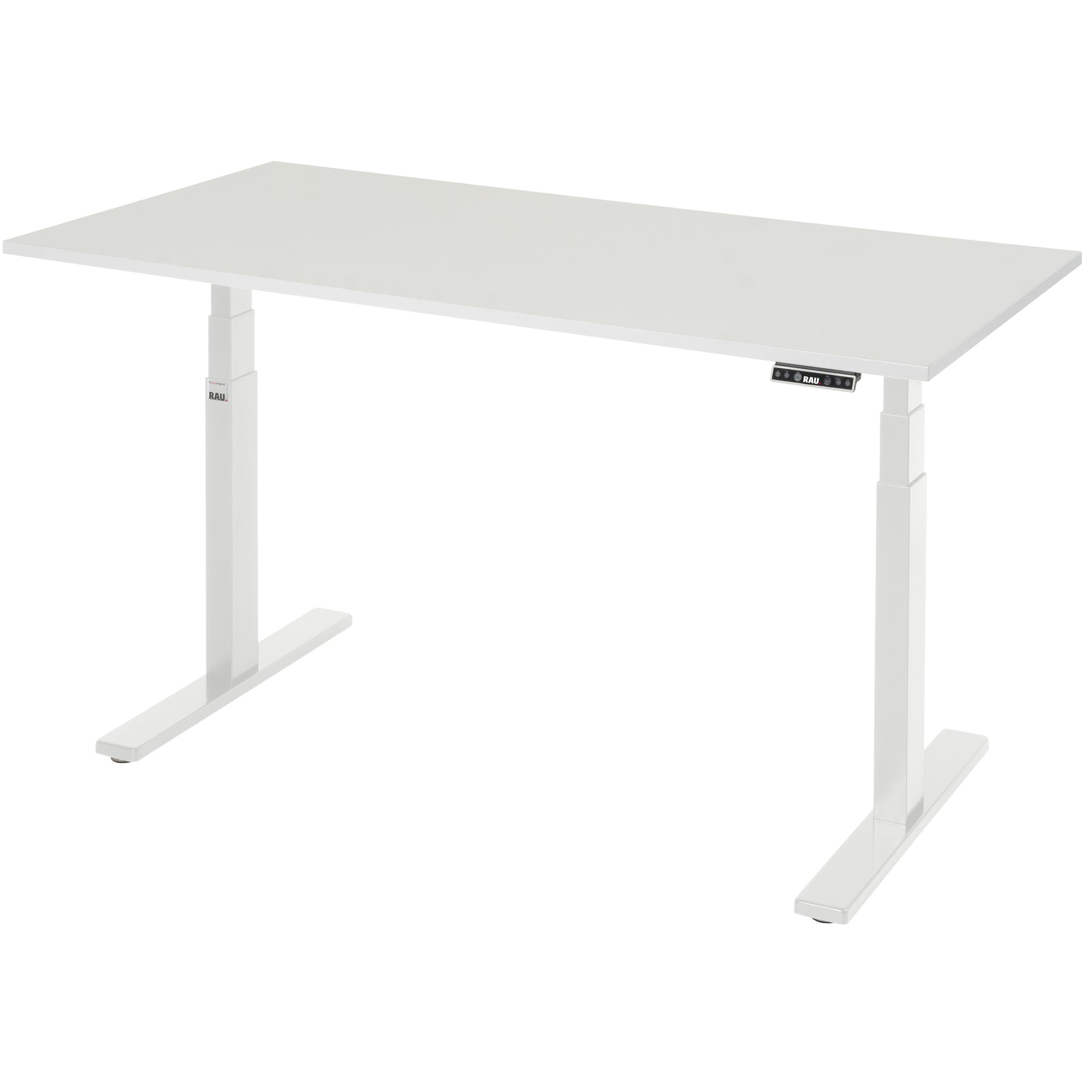 RAU Schreibtisch Adlatus 100 22 cm lichtgrau – Produktbild 3
