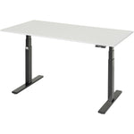 RAU Schreibtisch Adlatus 100 22 cm tiefschwarz – Produktbild 3