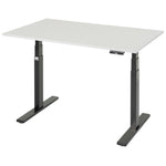 RAU Schreibtisch Adlatus 100 22 cm tiefschwarz