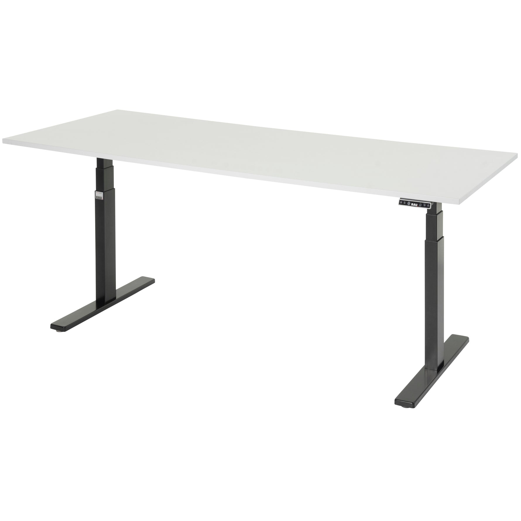 RAU Schreibtisch Adlatus 100 22 cm tiefschwarz – Produktbild 4