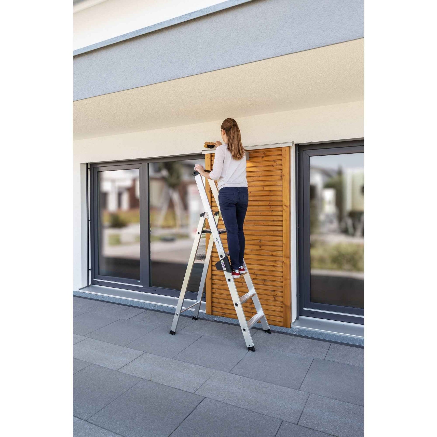 MUNK Stehleiter max. Arbeitshöhe 3,15 m