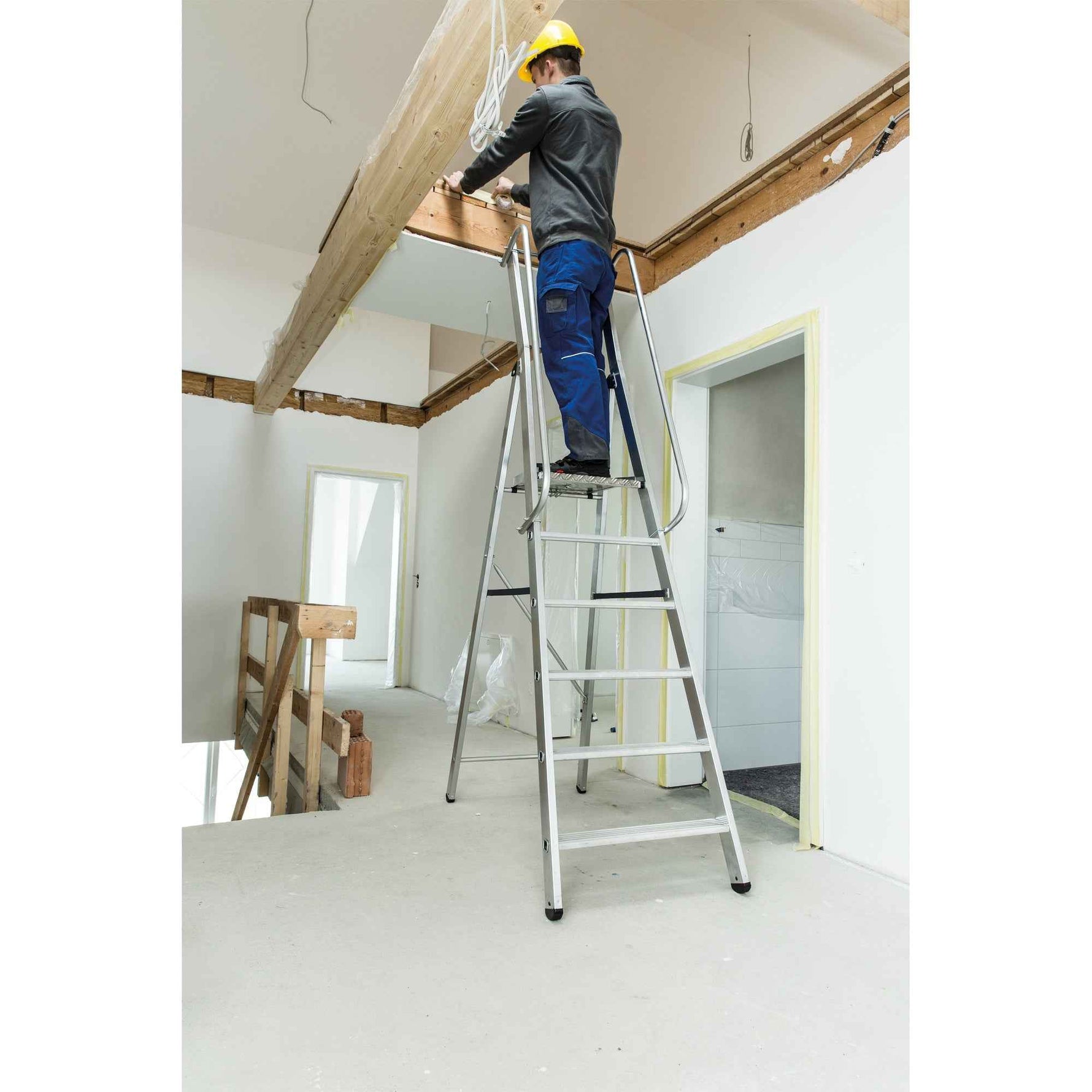 MUNK Stehleiter ML max. Arbeitshöhe 3,35 m