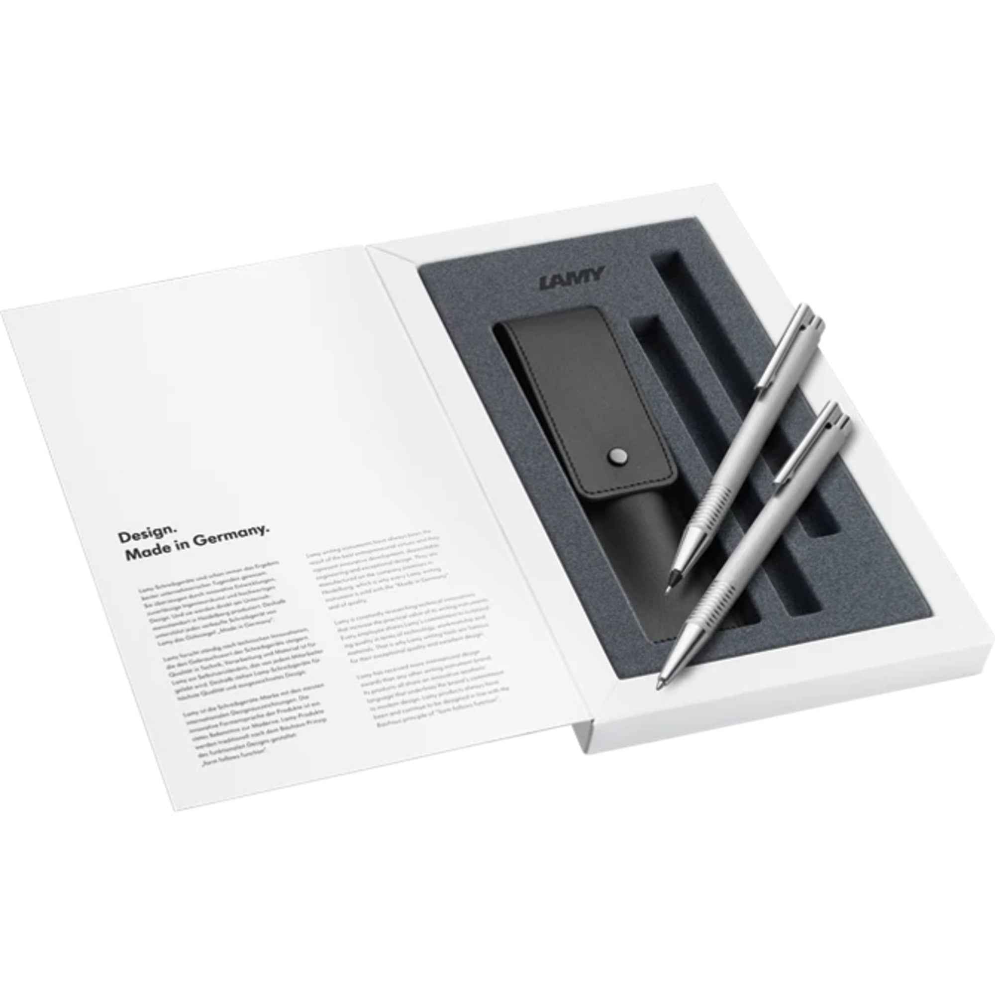 Lamy Schreibgeräteset logo brushed