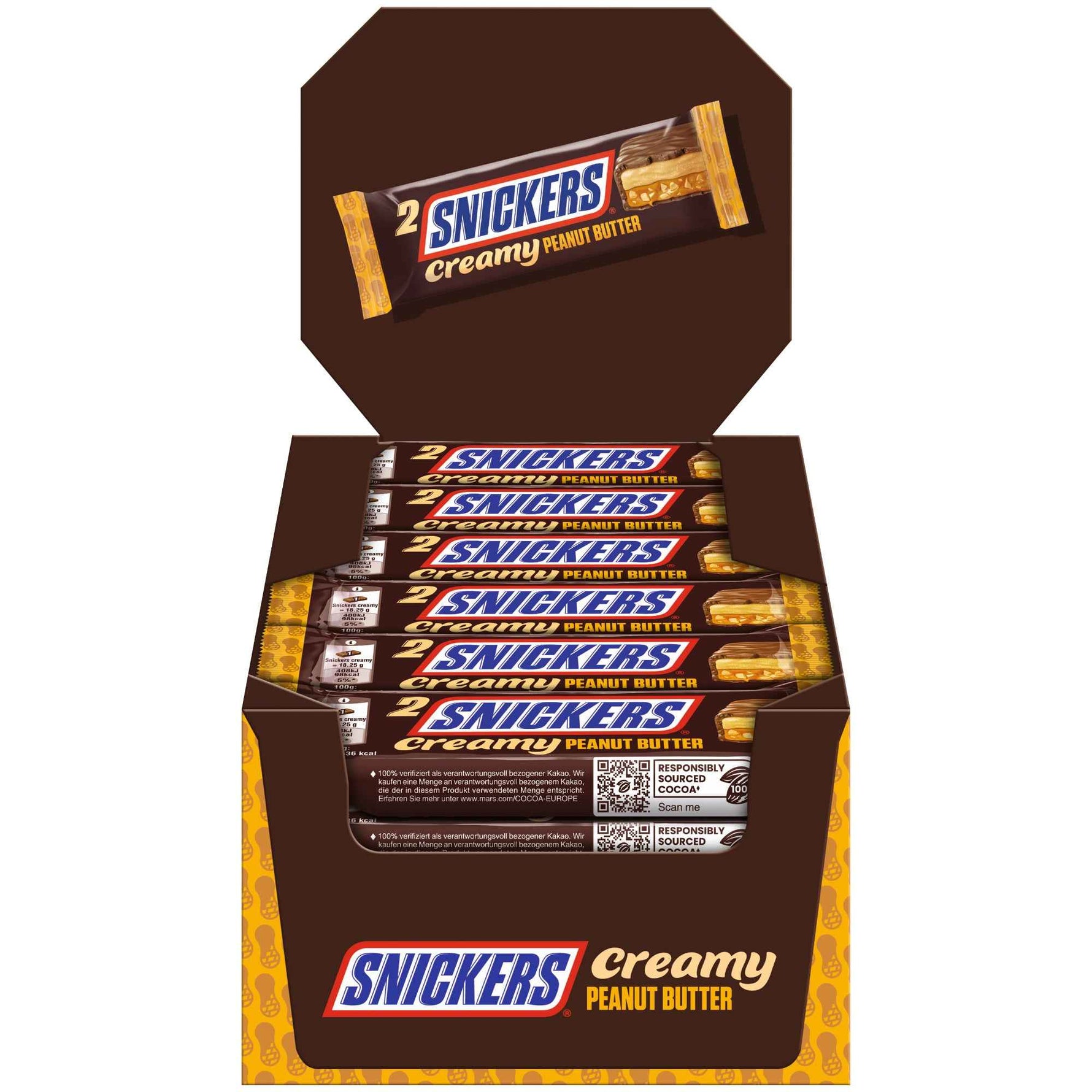 SNICKERS® Schokoriegel Duo Creamy Peanut Butter