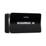 Satino by WEPA Toilettenpapierspender Jumbo Doppel Centerfeed schwarz - Wiepa Bürofachpartner