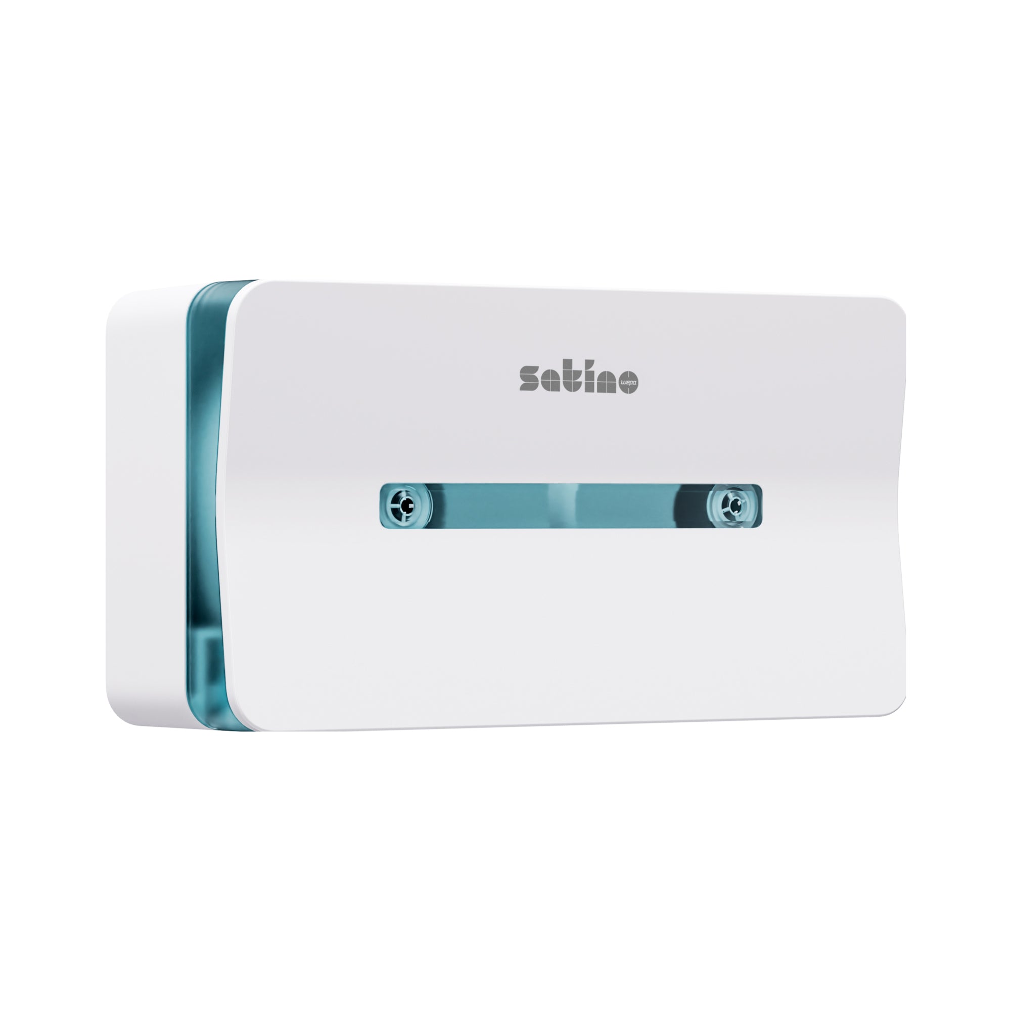 Satino by WEPA Toilettenpapierspender Jumbo Doppel Centerfeed weiß - Wiepa Bürofachpartner