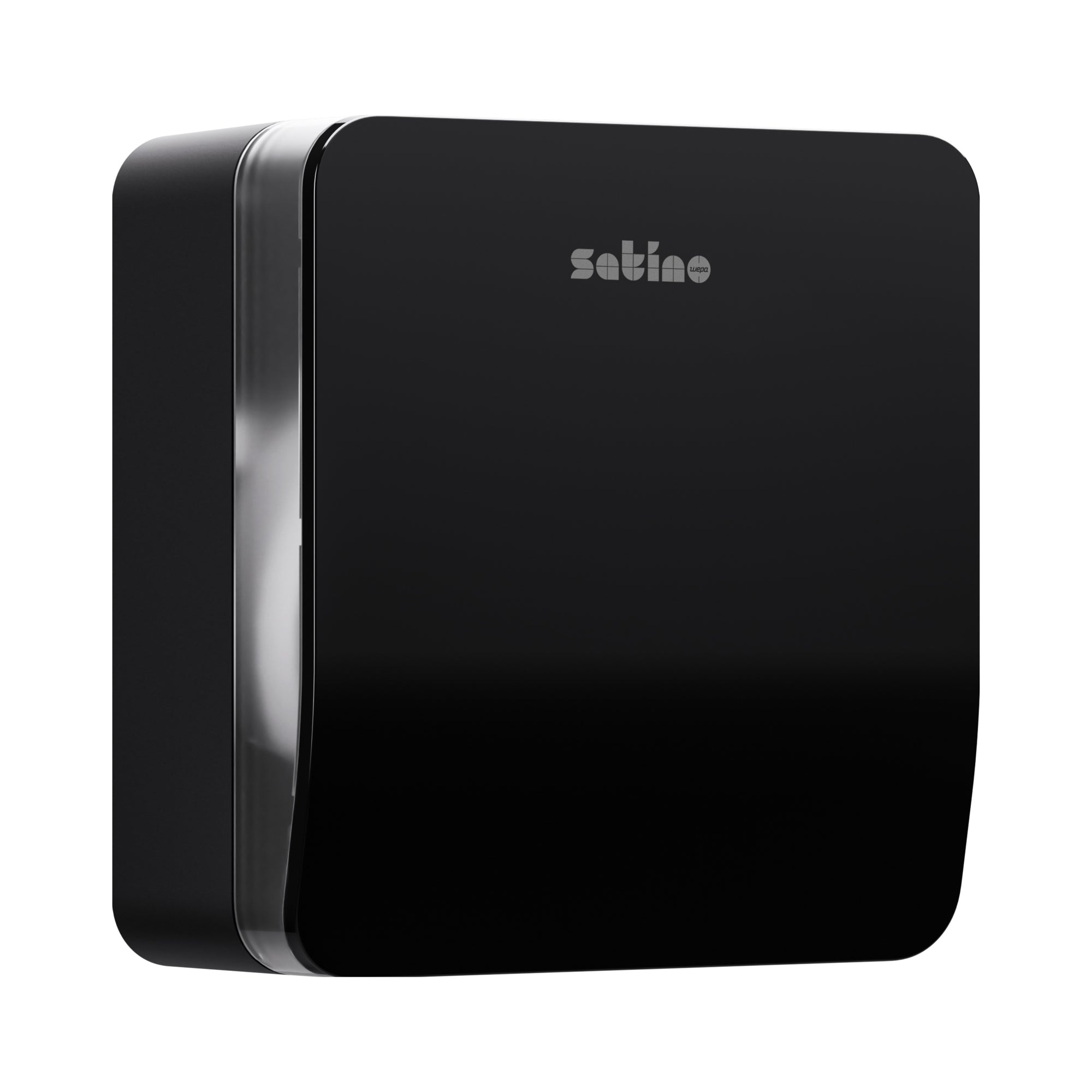 Satino by WEPA Toilettenpapierspender Jumbo S schwarz - Wiepa Bürofachpartner