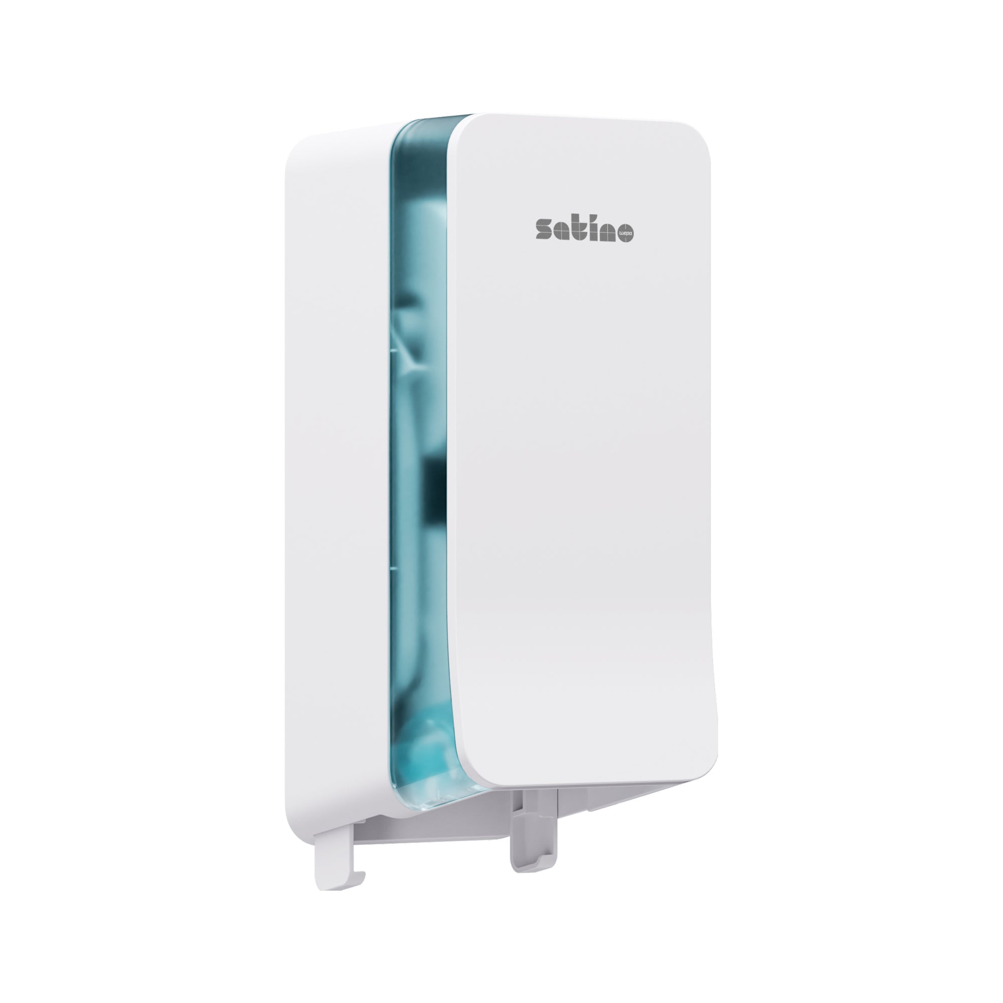 Satino by WEPA Toilettenpapierspender Doppel System weiß - Wiepa Bürofachpartner