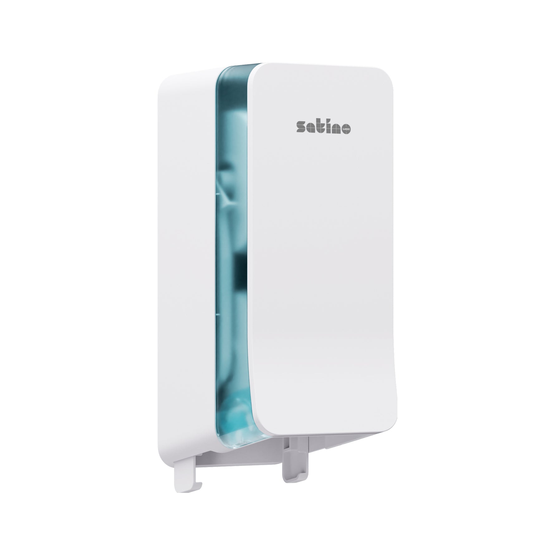 Satino by WEPA Toilettenpapierspender Doppel System weiß - Wiepa Bürofachpartner