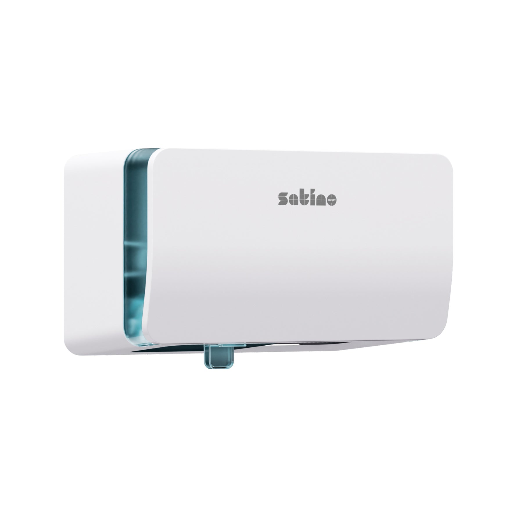 Satino by WEPA Toilettenpapierspender Doppel System weiß - Wiepa Bürofachpartner