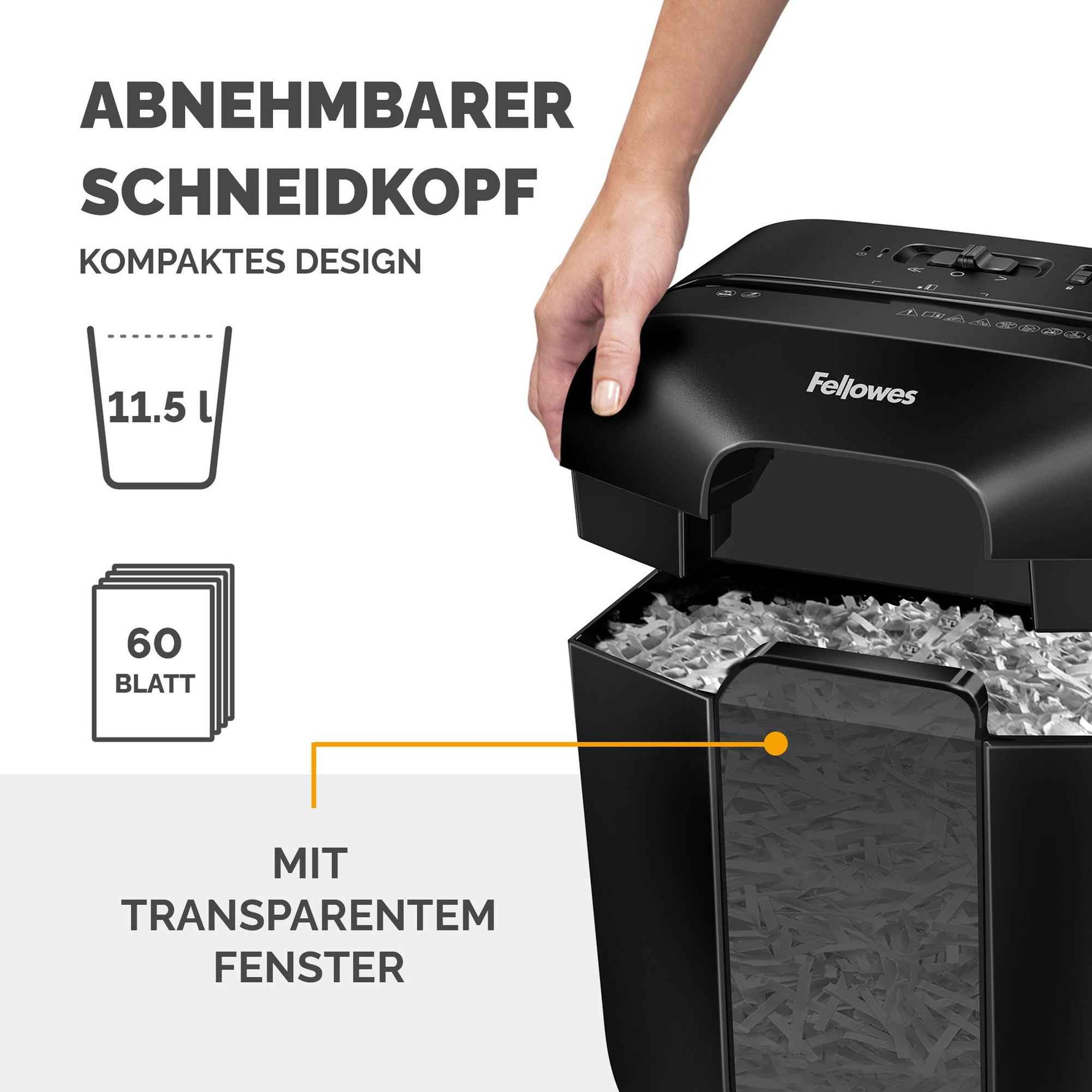 Fellowes® Aktenvernichter Powershred® LX25