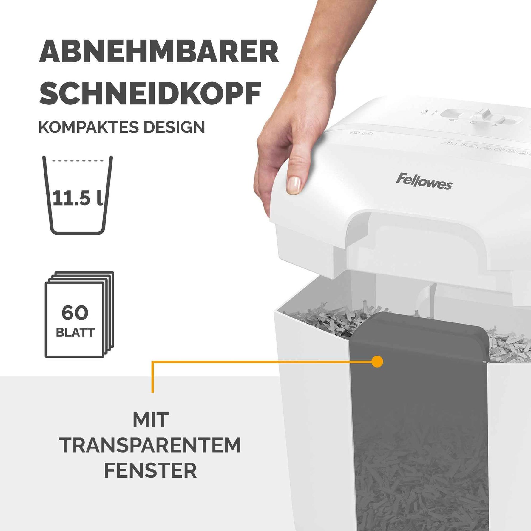 Fellowes® Aktenvernichter Powershred® LX25