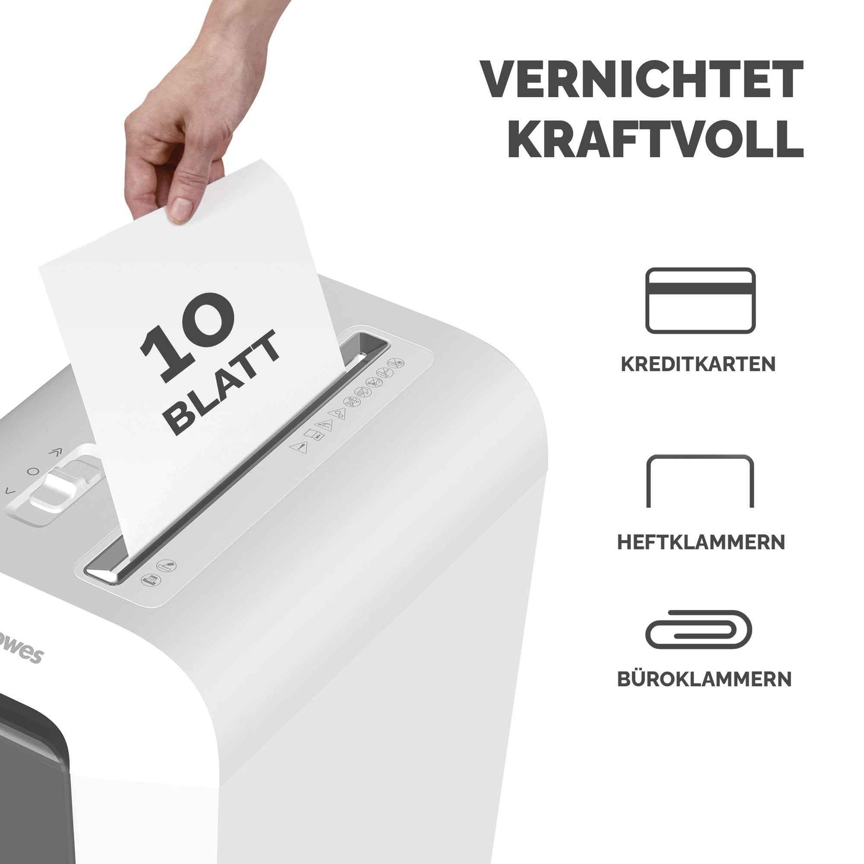 Fellowes® Aktenvernichter Powershred® LX65