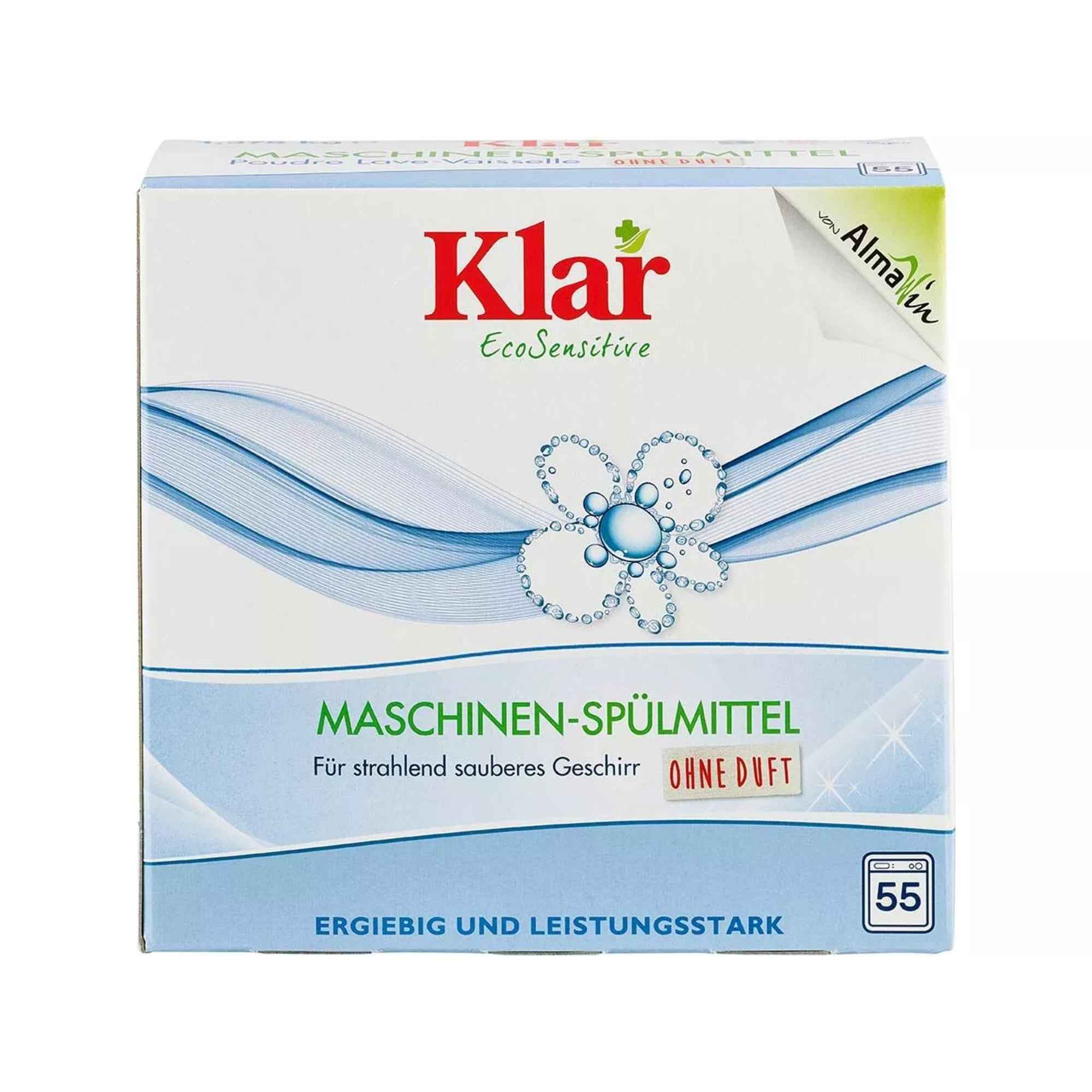 Klar Maschinengeschirrspülmittel EcoSensitive