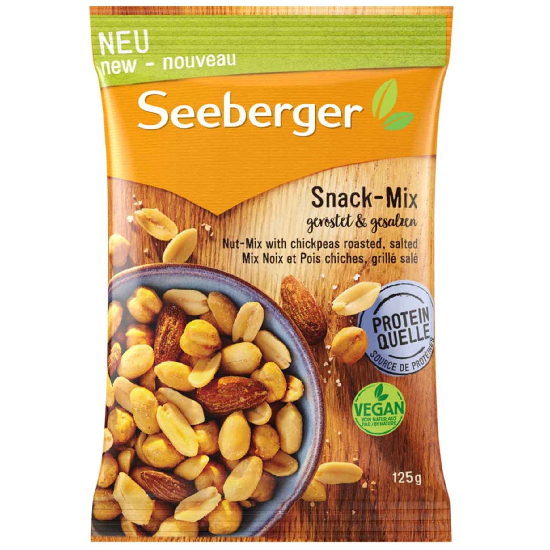 SEEBERGER Nussmischung Snack-Mix geröstet & gesalzen