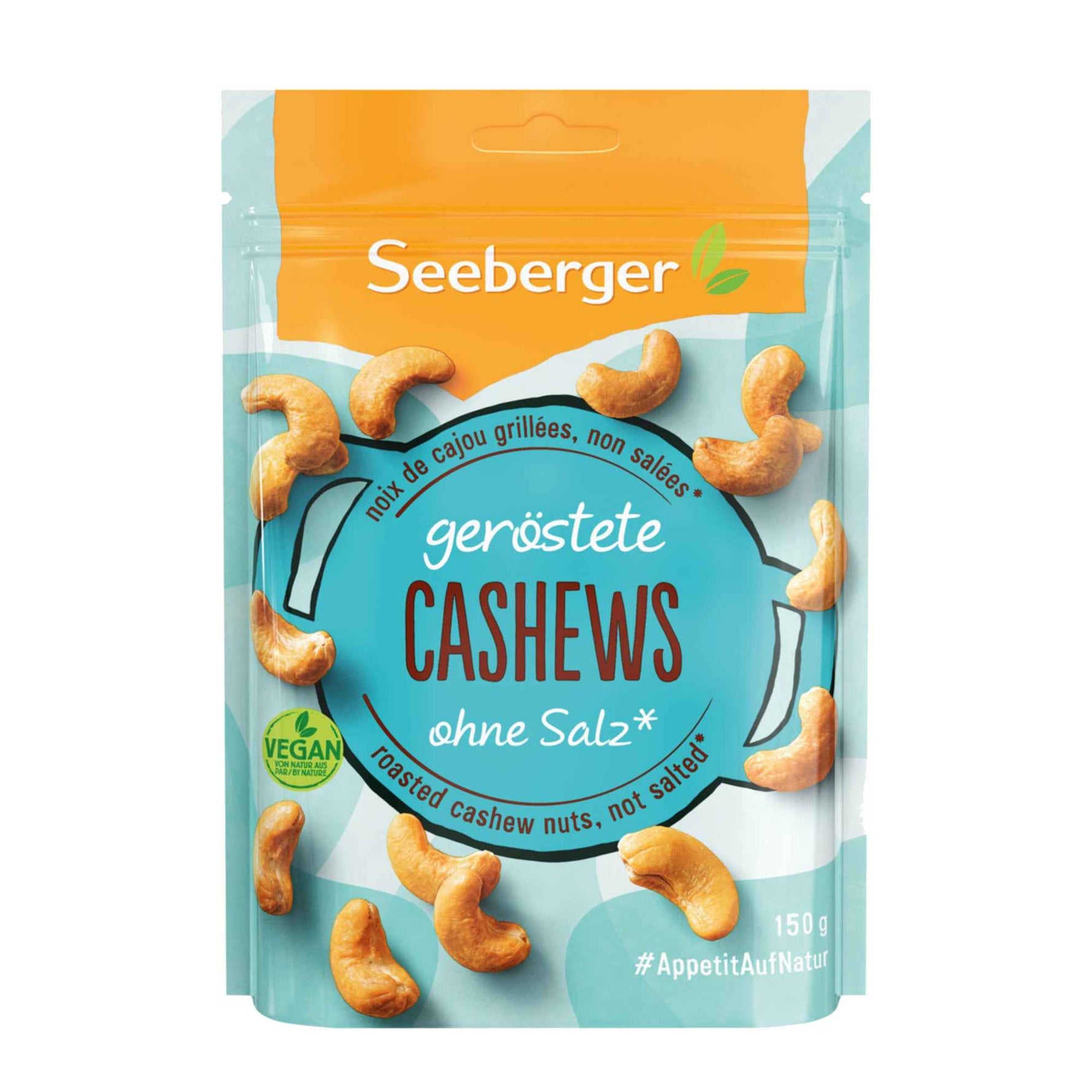 SEEBERGER Cashewkerne geröstet