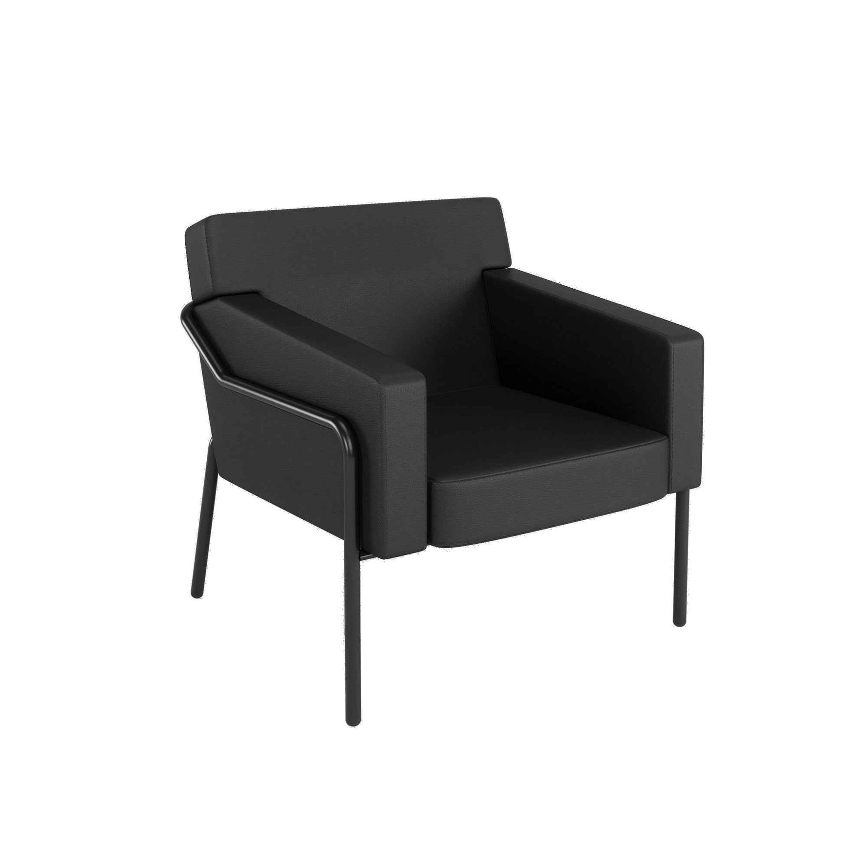 Paperflow Sessel Medso Innenbereich Modell T L 79 % PVC, 21 % PES (Kunstleder)