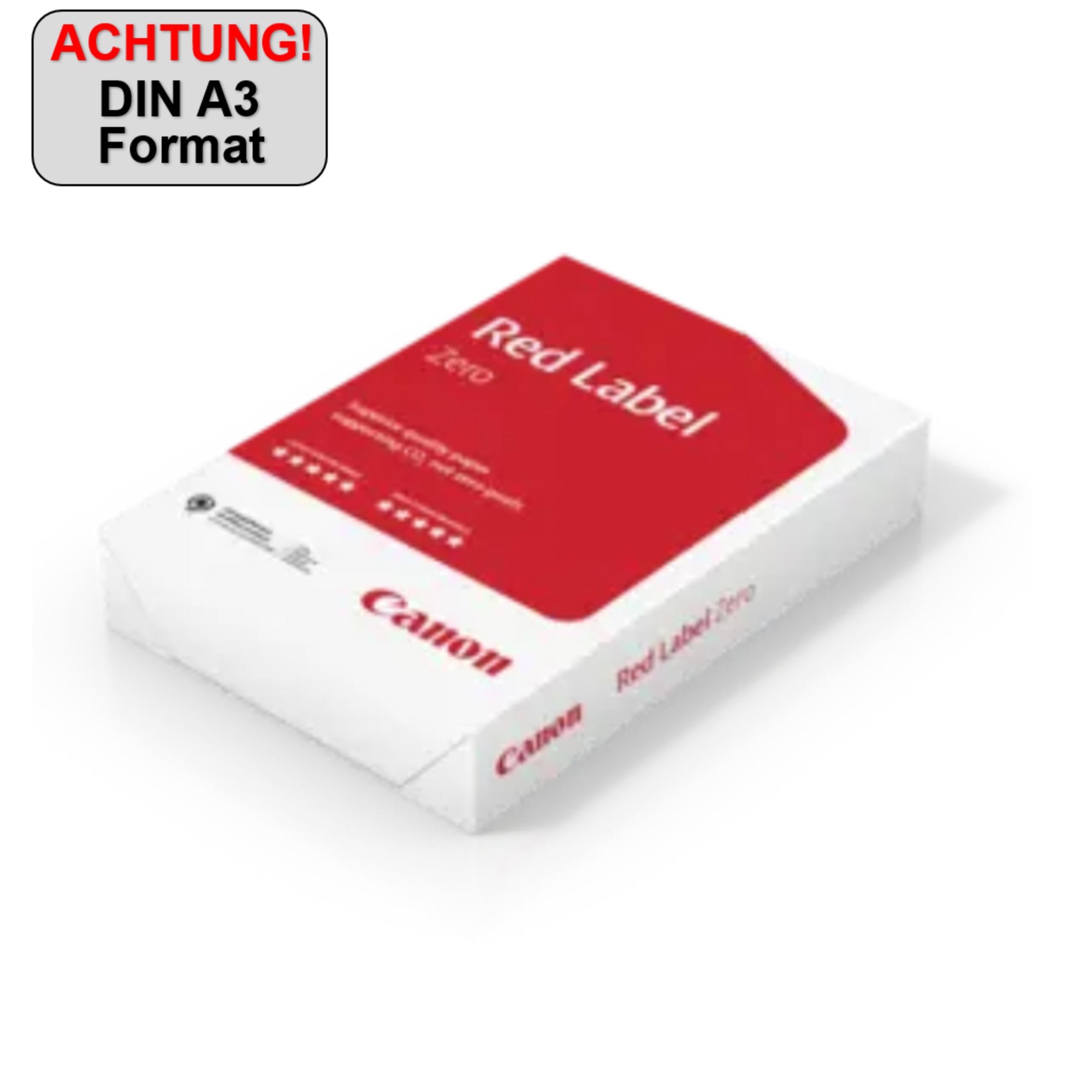 Canon Kopierpapier Red Label Zero DIN A3 - Wiepa Bürofachpartner