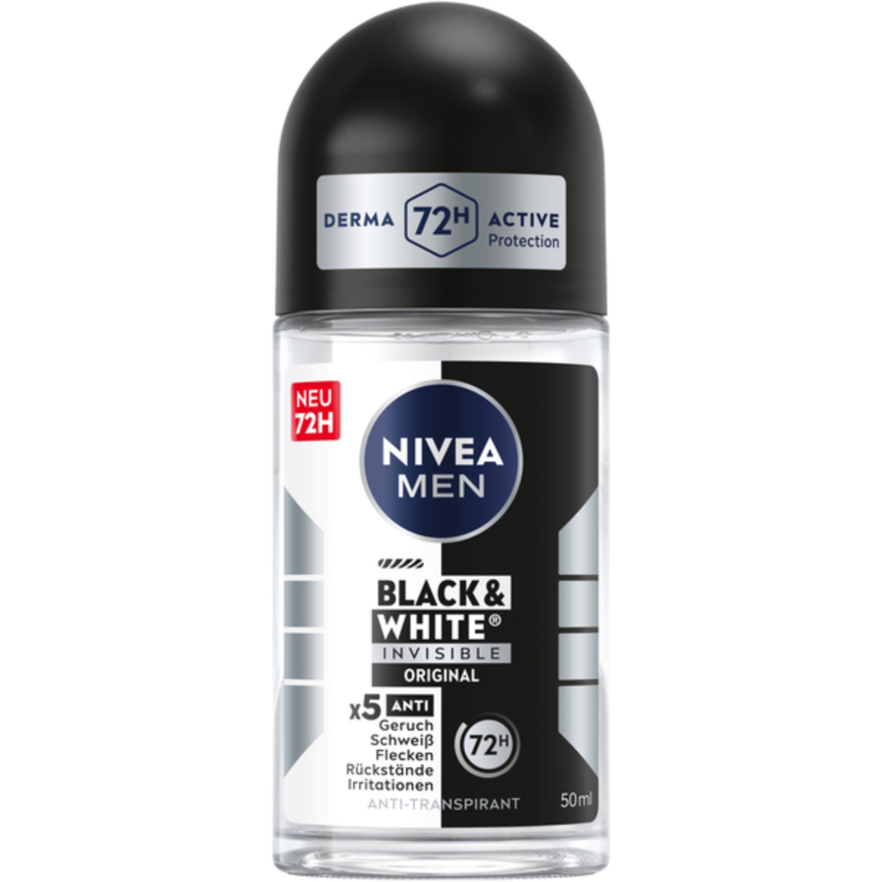 NIVEA MEN Deodorant Black & White Invisible - Wiepa Bürofachpartner
