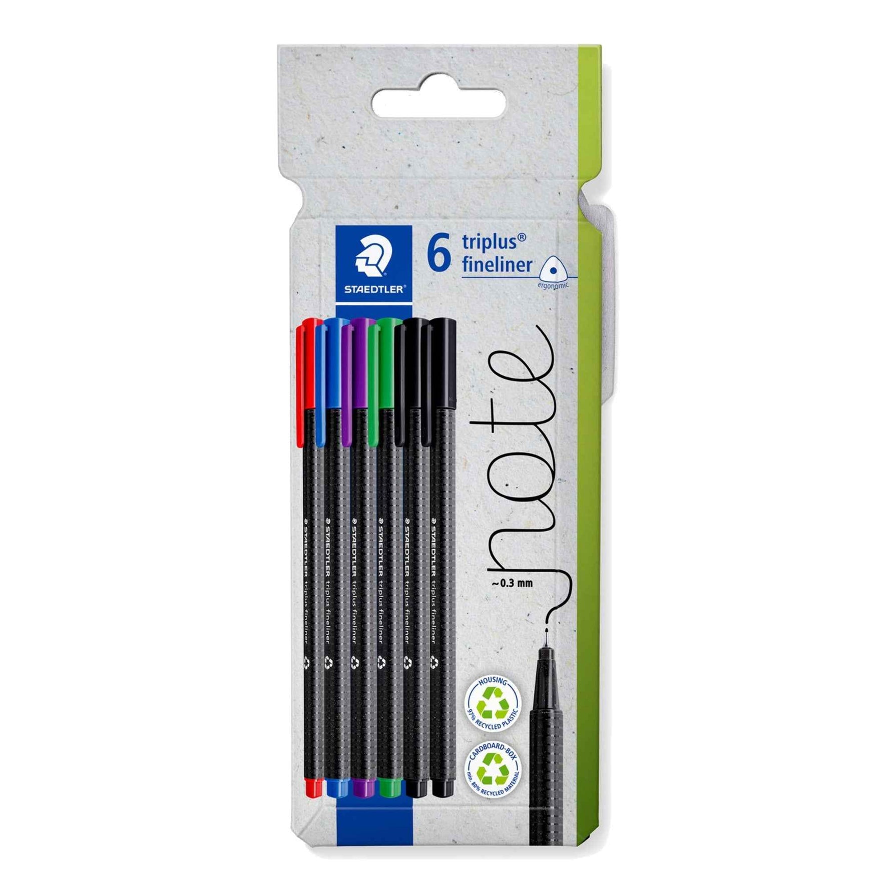 STAEDTLER® Fineliner triplus® 334 6 St./Pack.