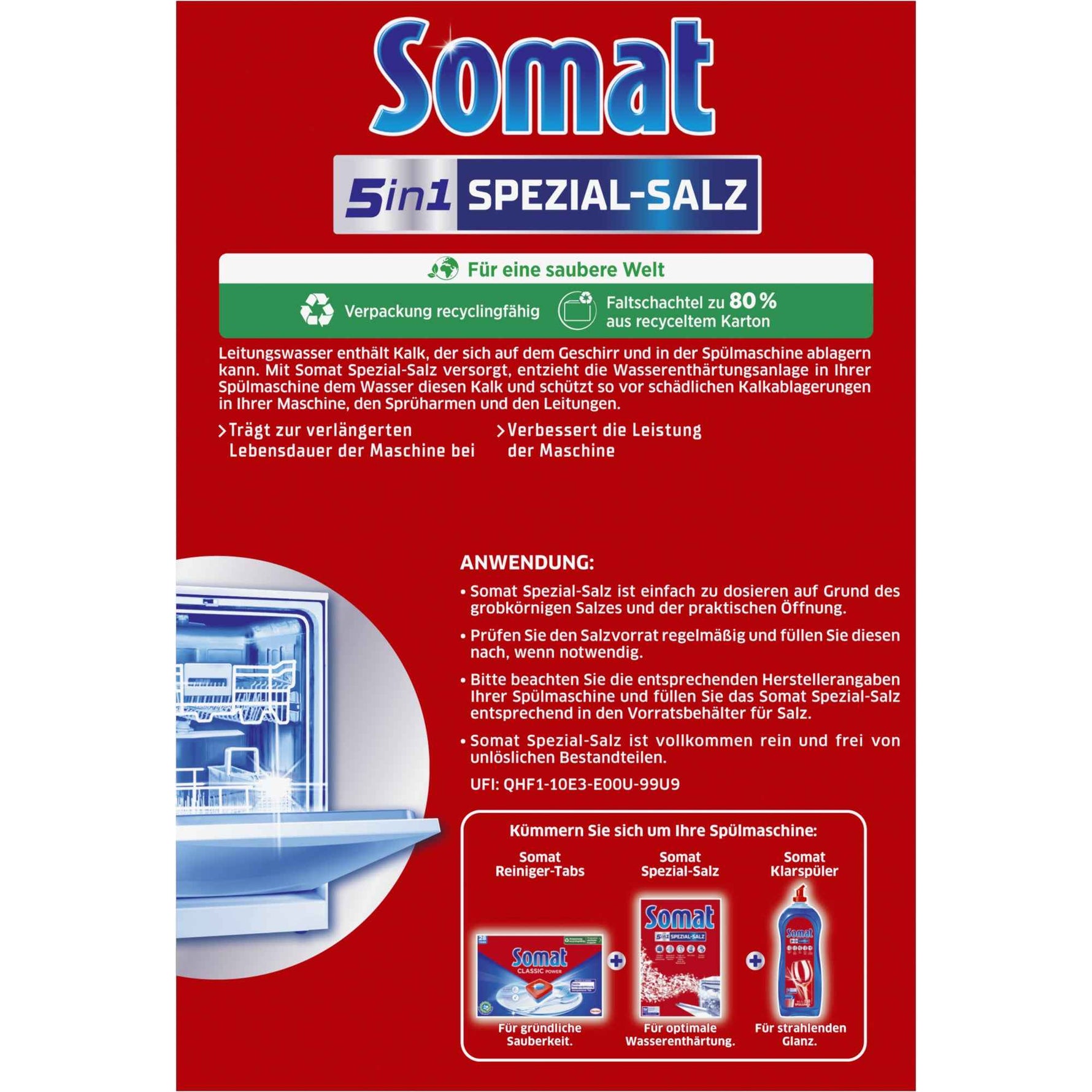 Somat Spülmaschinensalz Spezial 5in1
