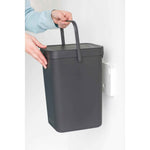 Brabantia Abfalleimer Sort & Go 12 l