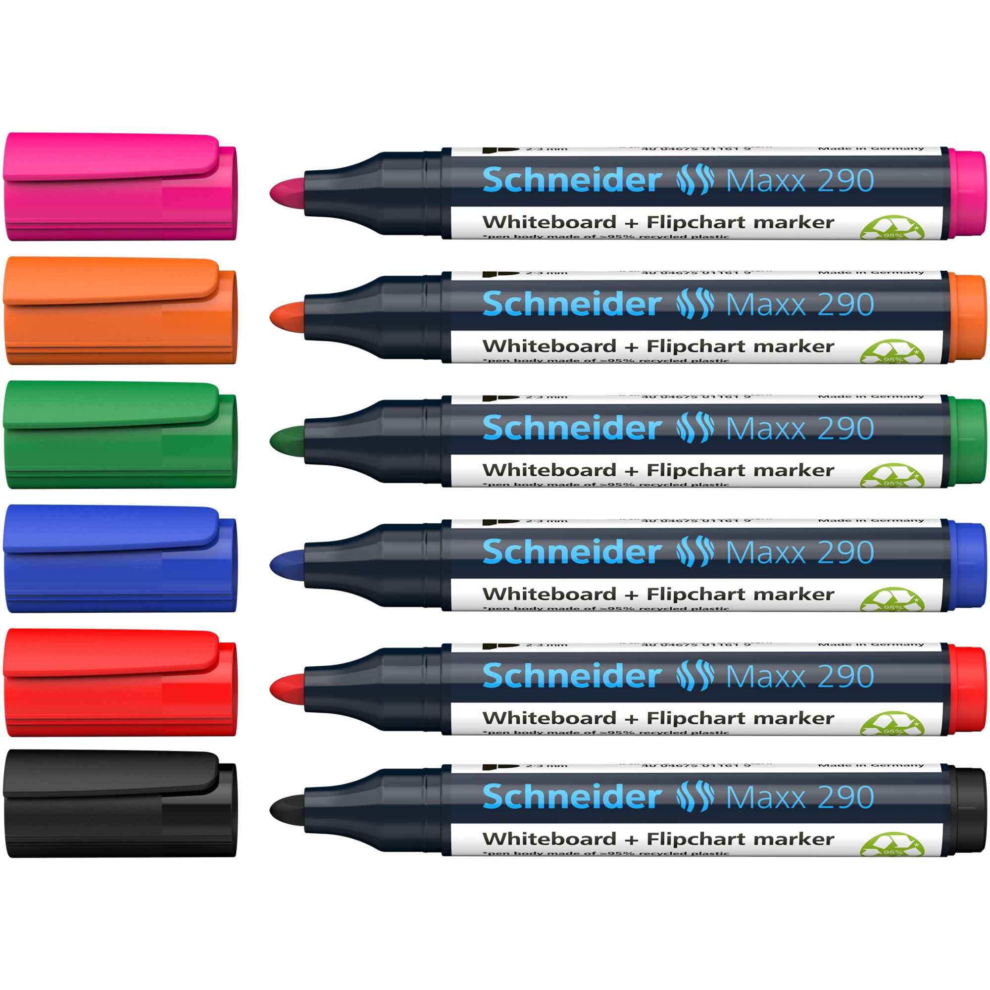 Schneider Whiteboard-/Flipchartmarker Maxx 290 6 St./Pack.