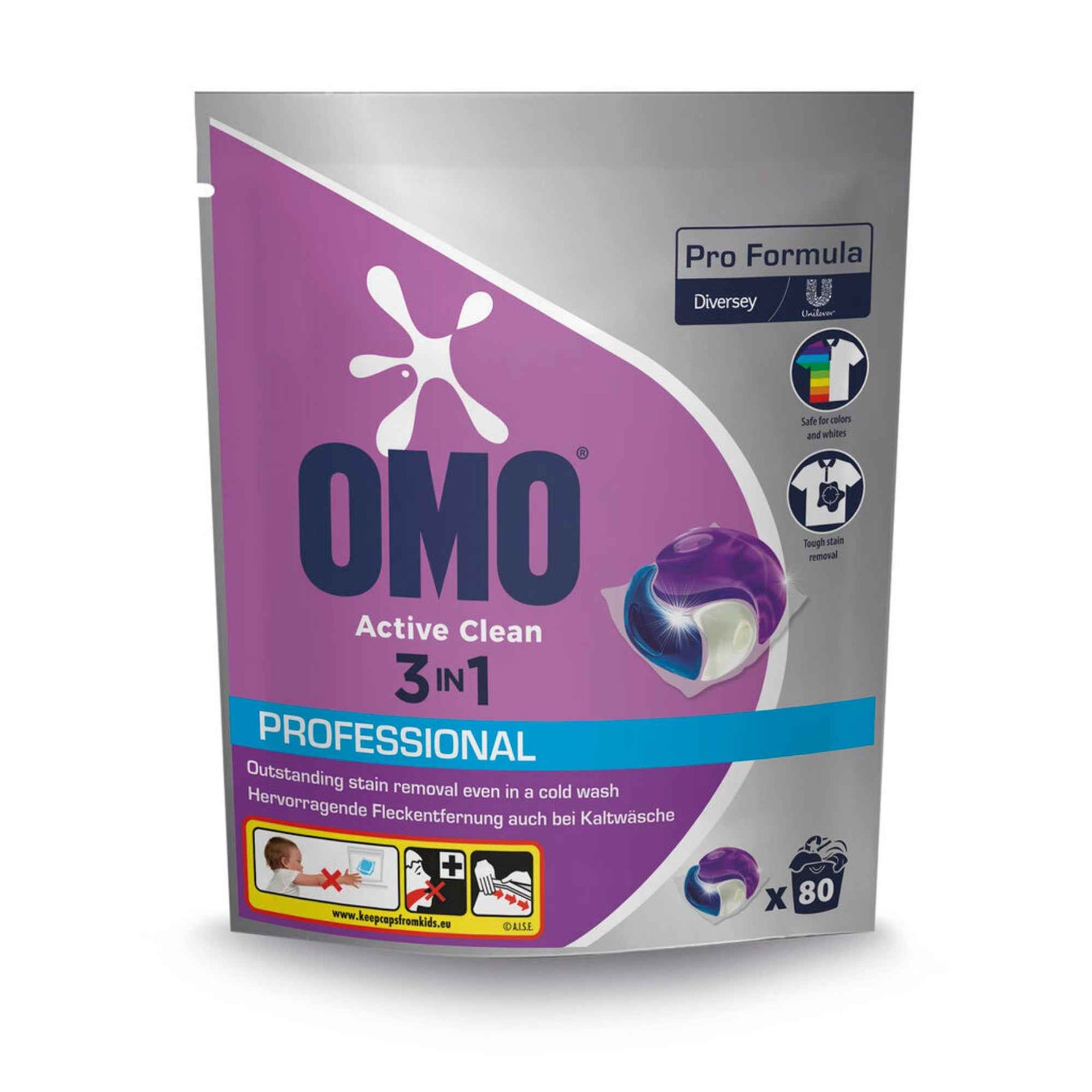 OMO Waschmittel Professional Active Clean 3 in 1