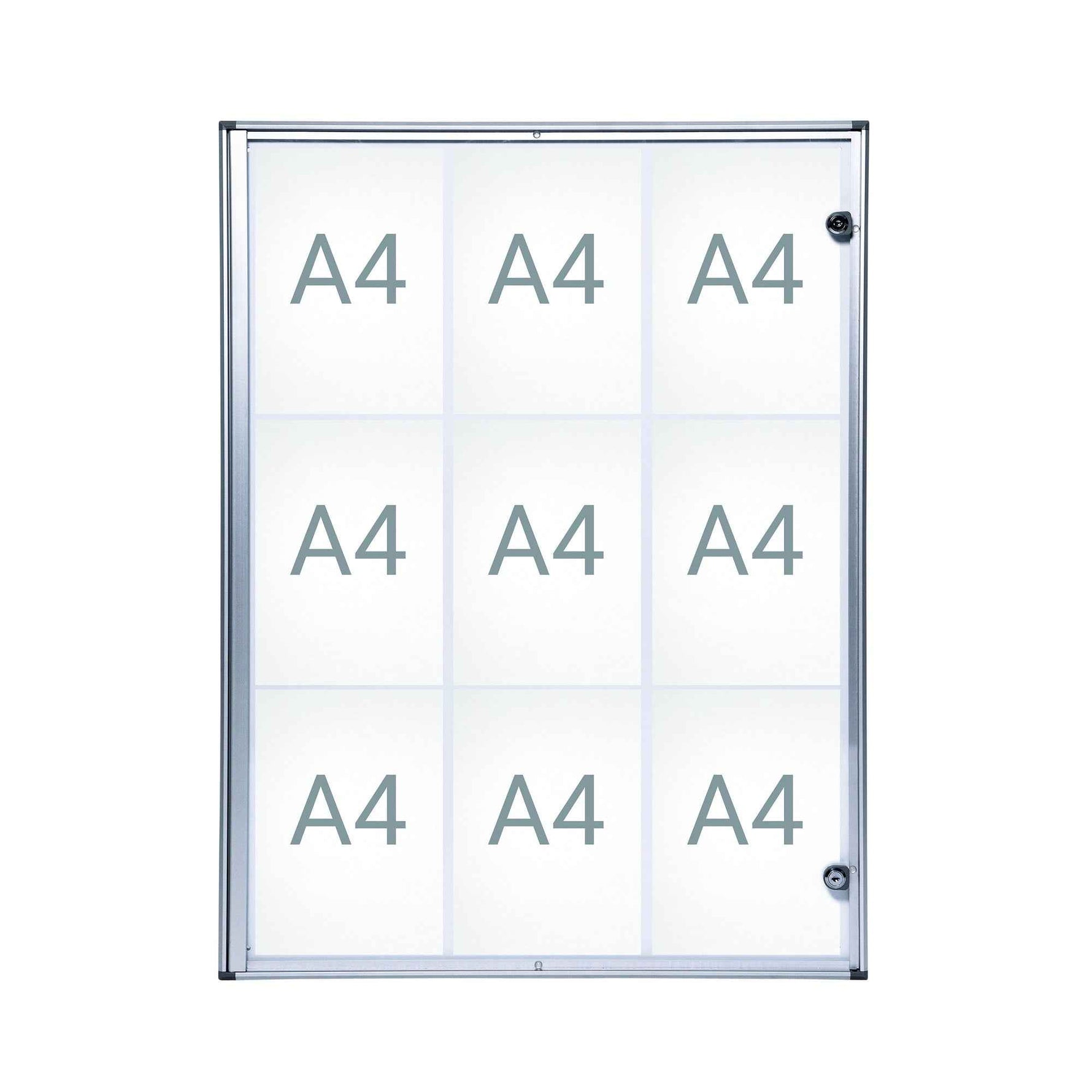 MAUL Schaukasten MAULextraslim 9 x DIN A4