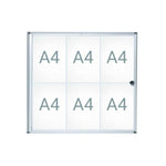 MAUL Schaukasten MAULextraslim 6 x DIN A4