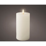 LUMINEO LED Kerze Wachs