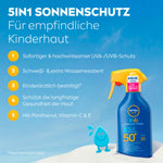NIVEA SUN Sonnenschutzmittel Kids Schutz & Pflege 5 in 1