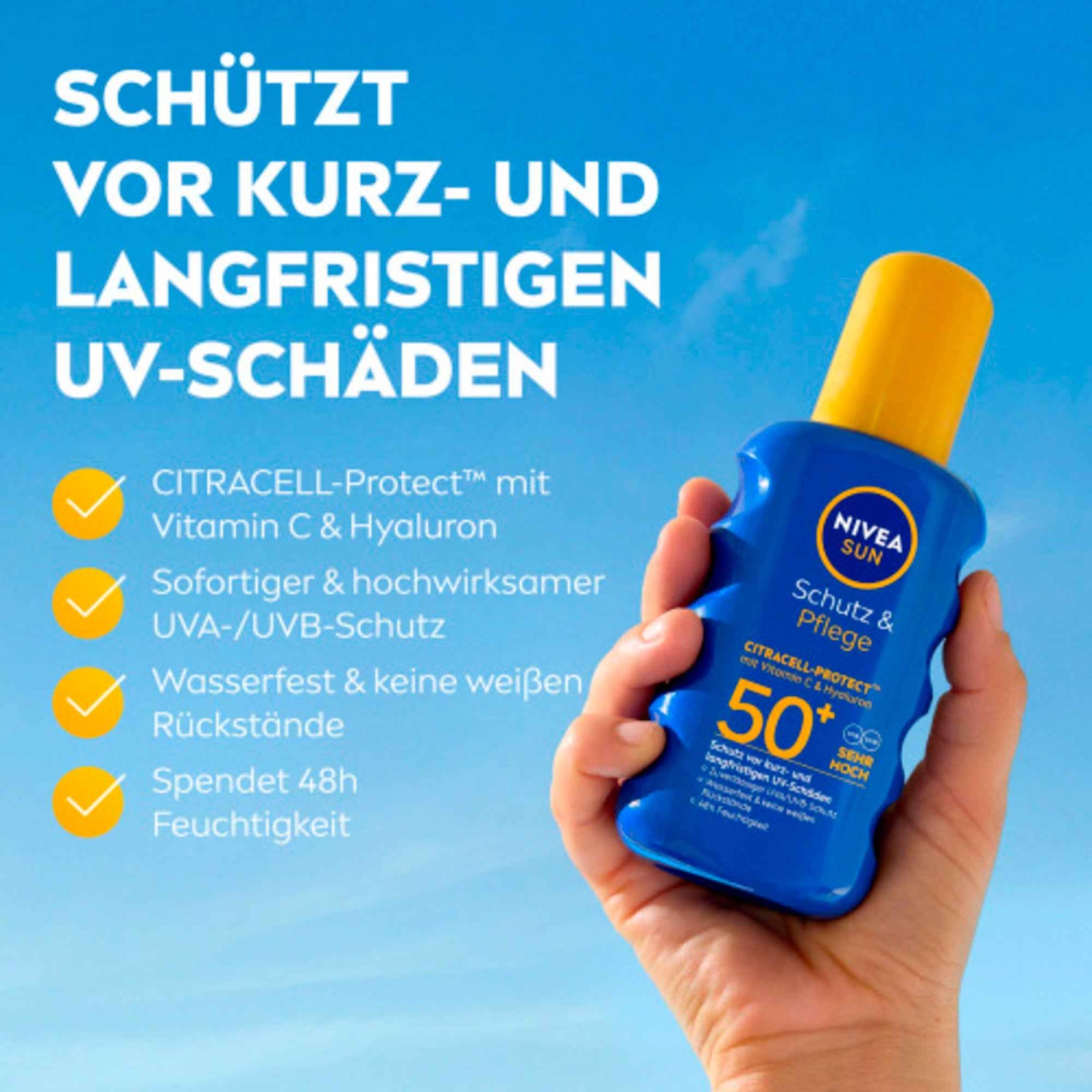 NIVEA SUN Sonnenschutzmittel Schutz & Pflege