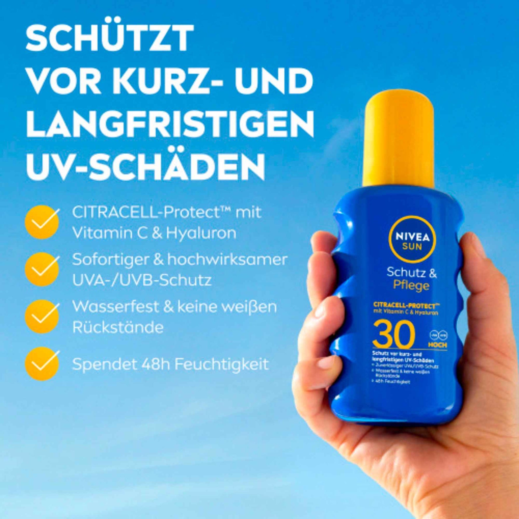 NIVEA SUN Sonnenschutzmittel Schutz & Pflege