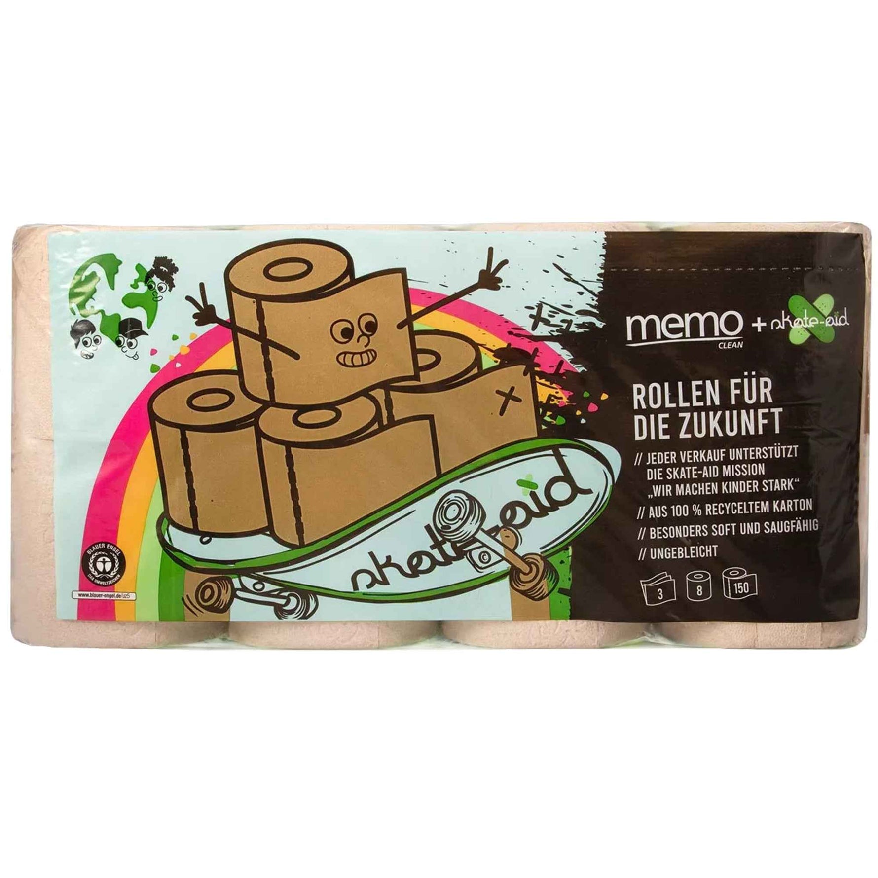 memo Toilettenpapier skate-aid