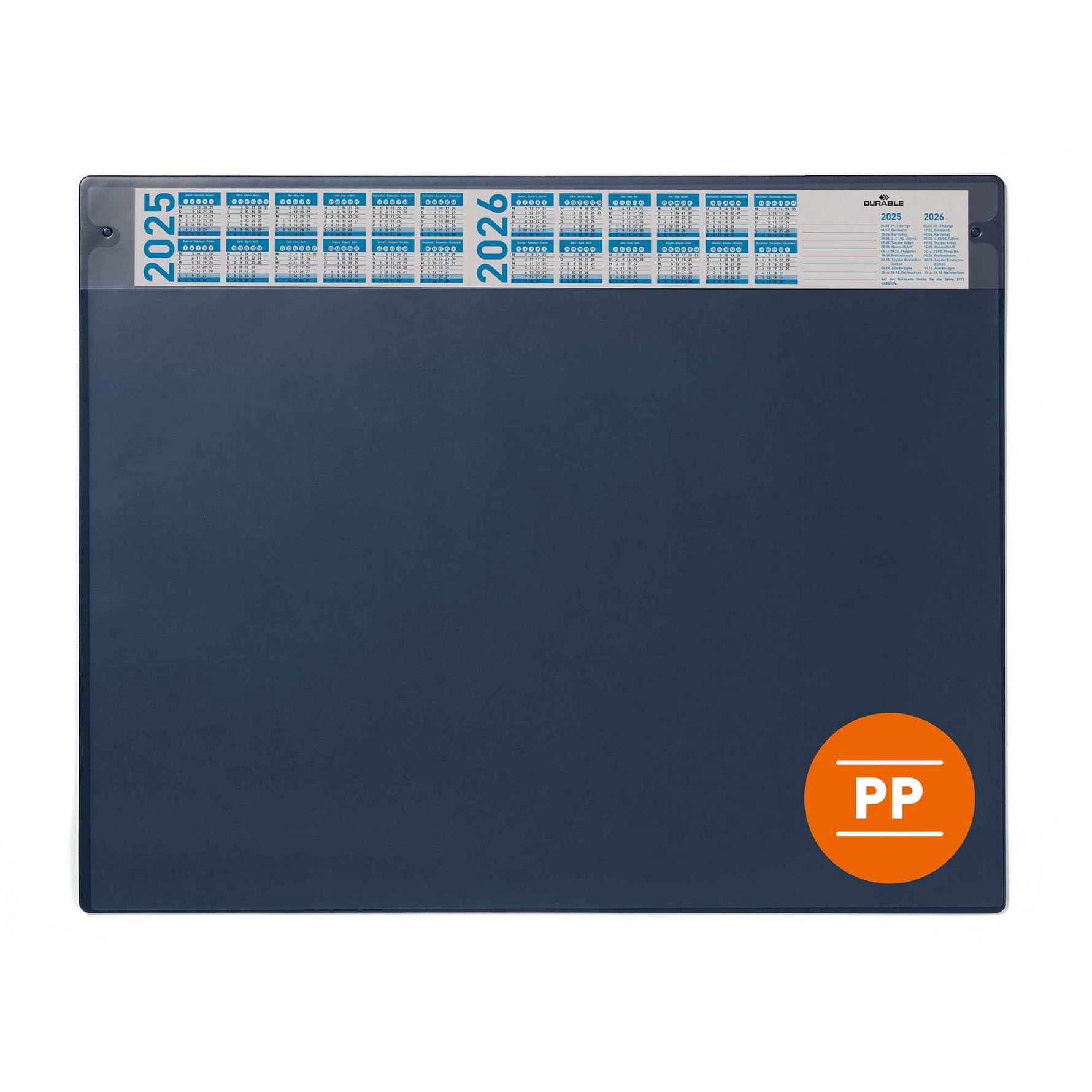 DURABLE Schreibunterlage mit Folienauflage mit Kalender 4 Jahre
