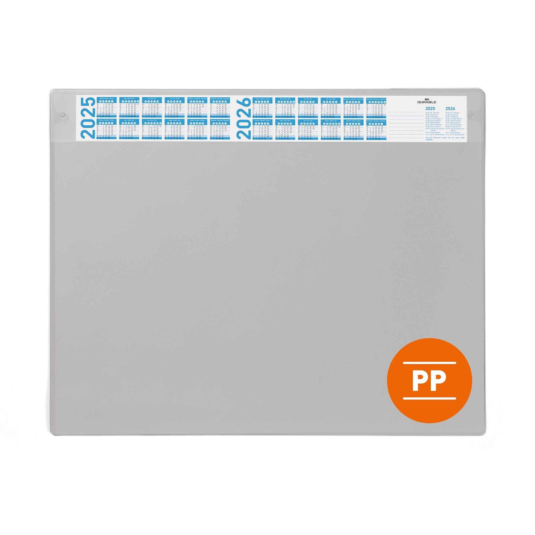 DURABLE Schreibunterlage mit Folienauflage mit Kalender 4 Jahre